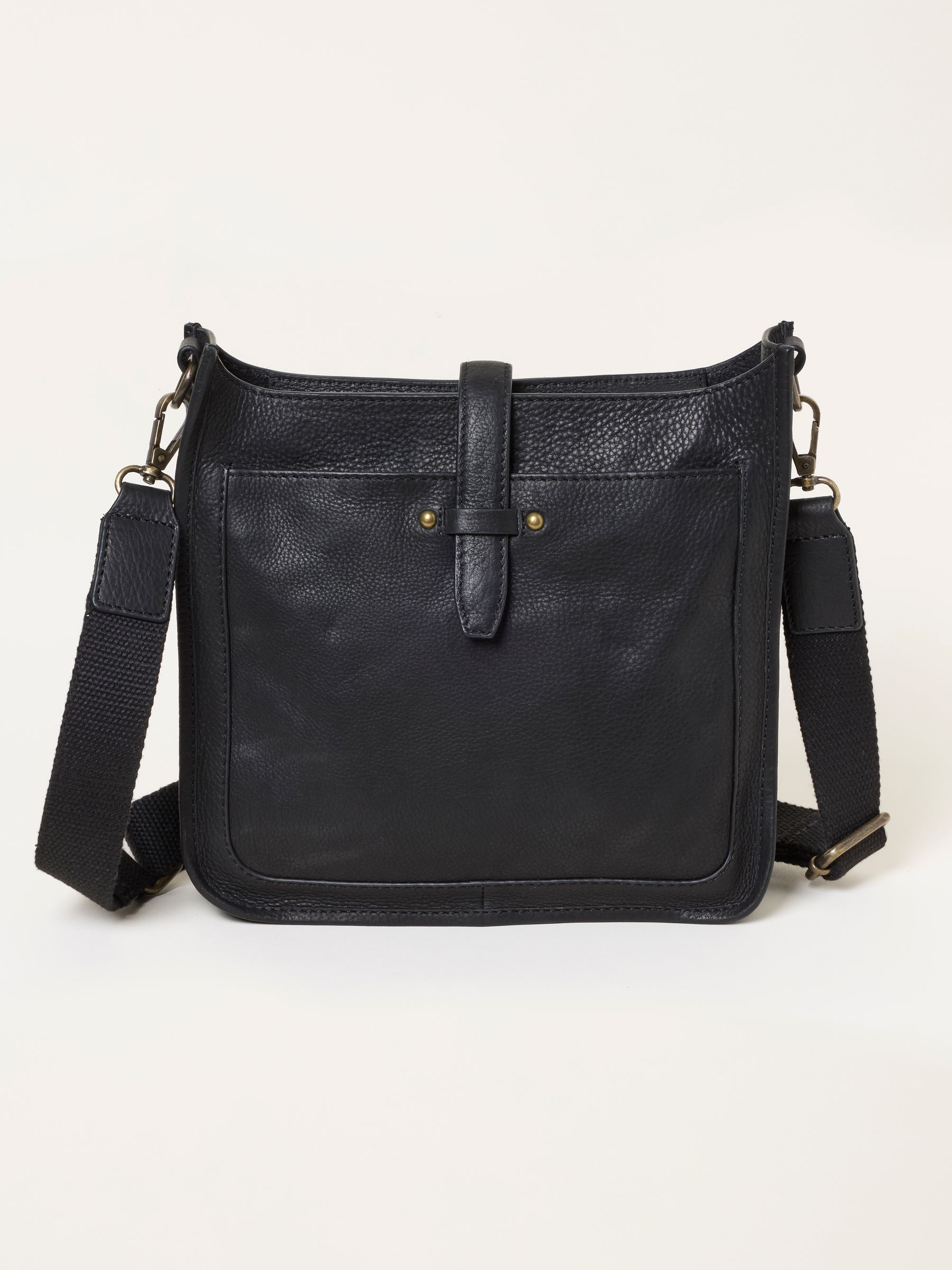 Black Mila Leather Crossbody Bag - Image 3 of 5