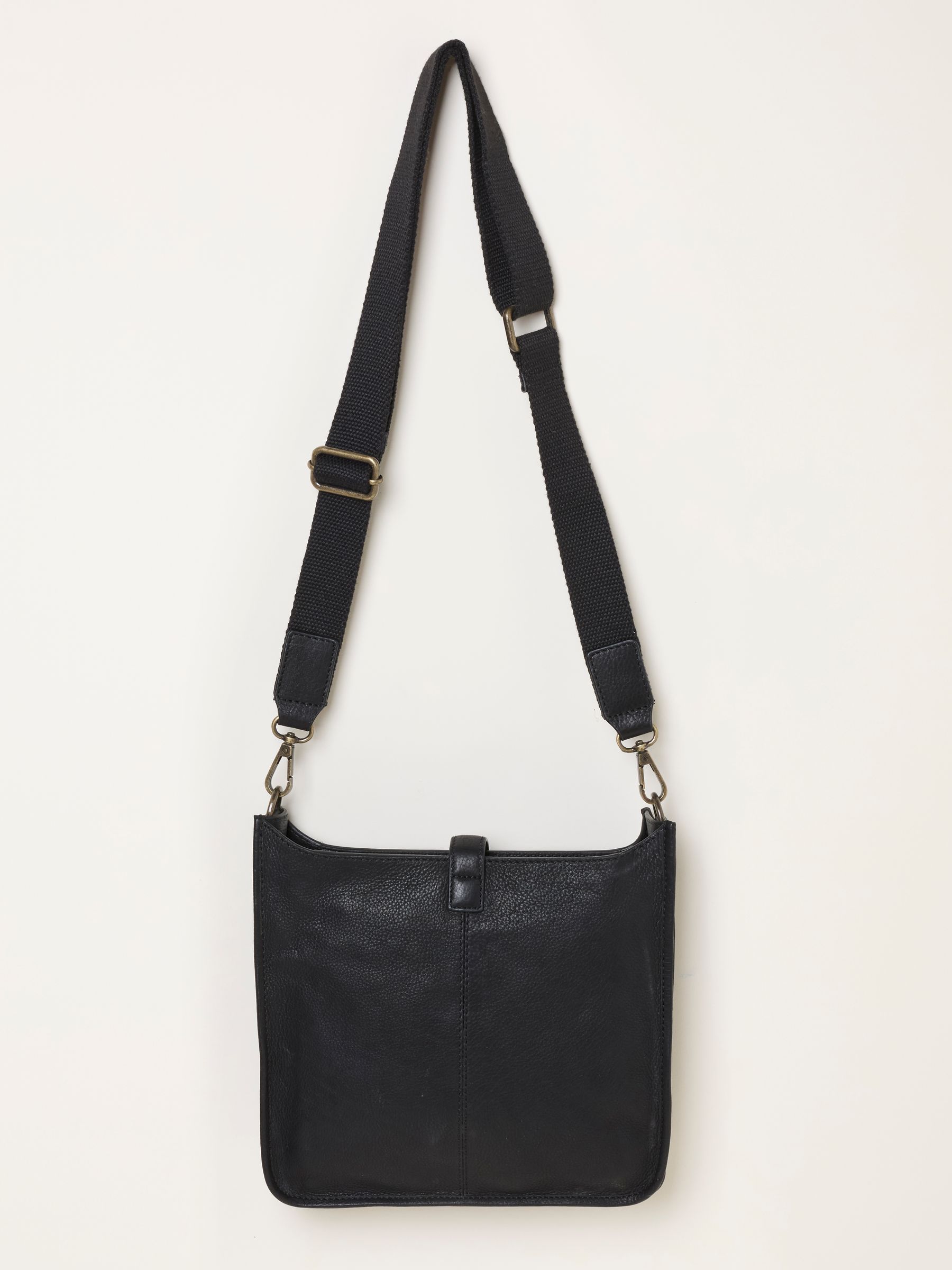 Black Mila Leather Crossbody Bag - Image 4 of 5