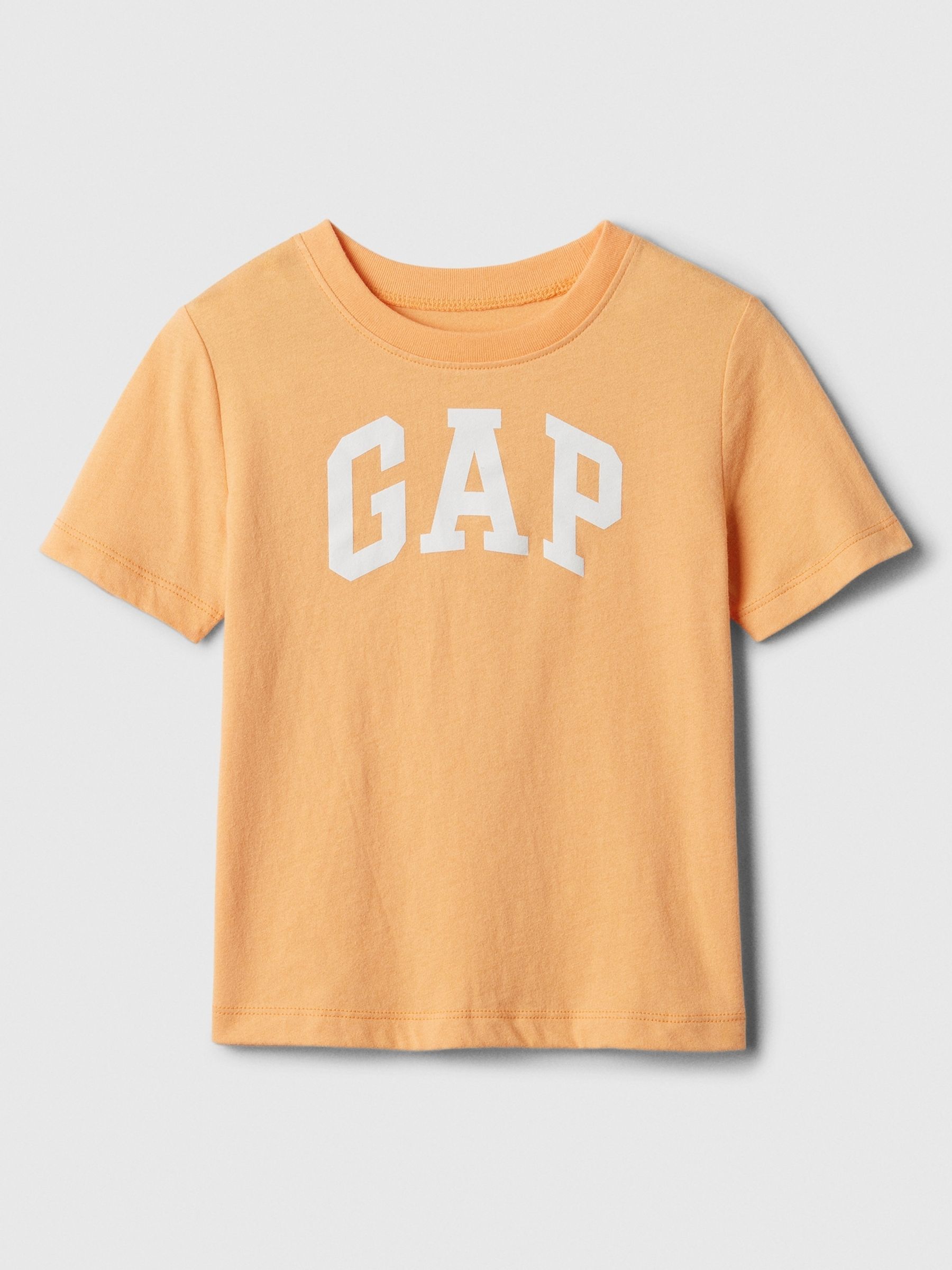 Orange Crew Neck Logo Short Sleeve T-Shirt (Newborn-5yrs) - Image 1 of 1