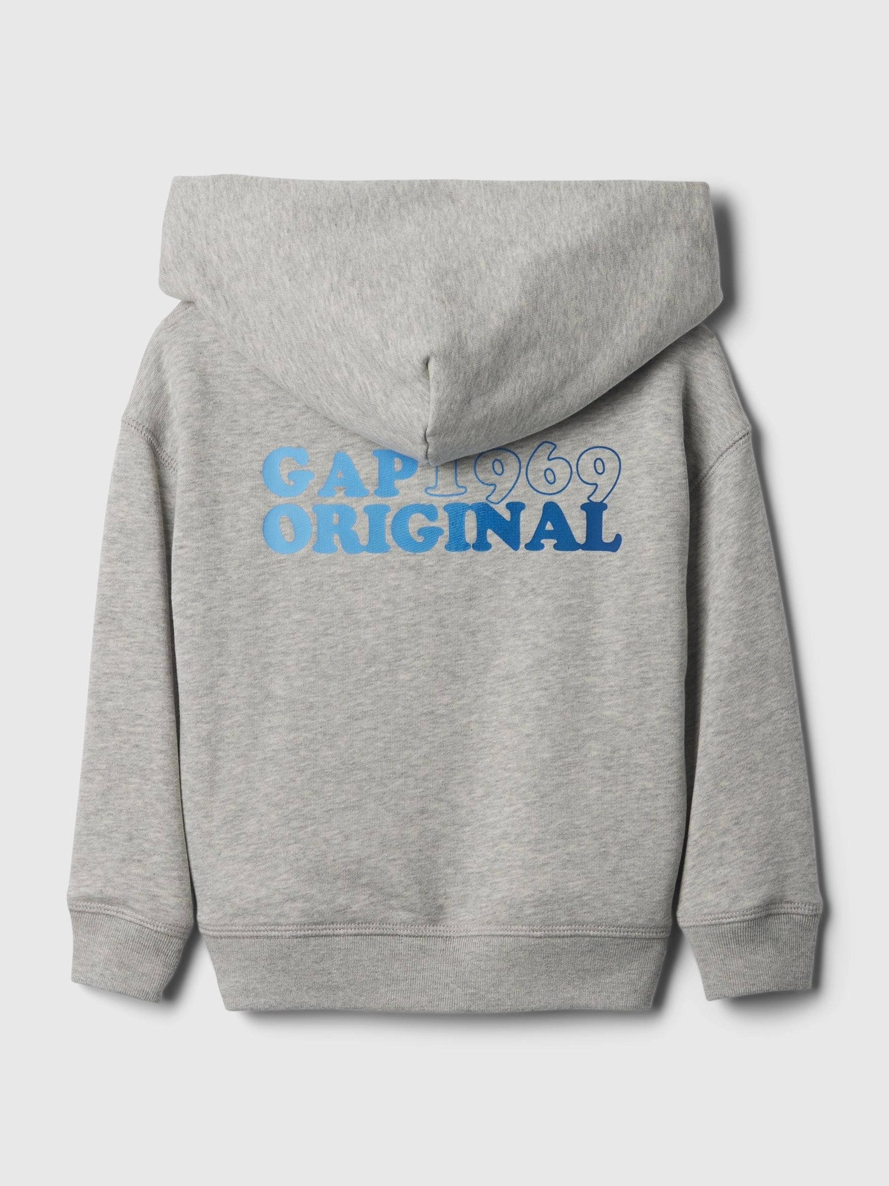 Grey Logo Hoodie (6mths-5yrs) - Image 2 of 3