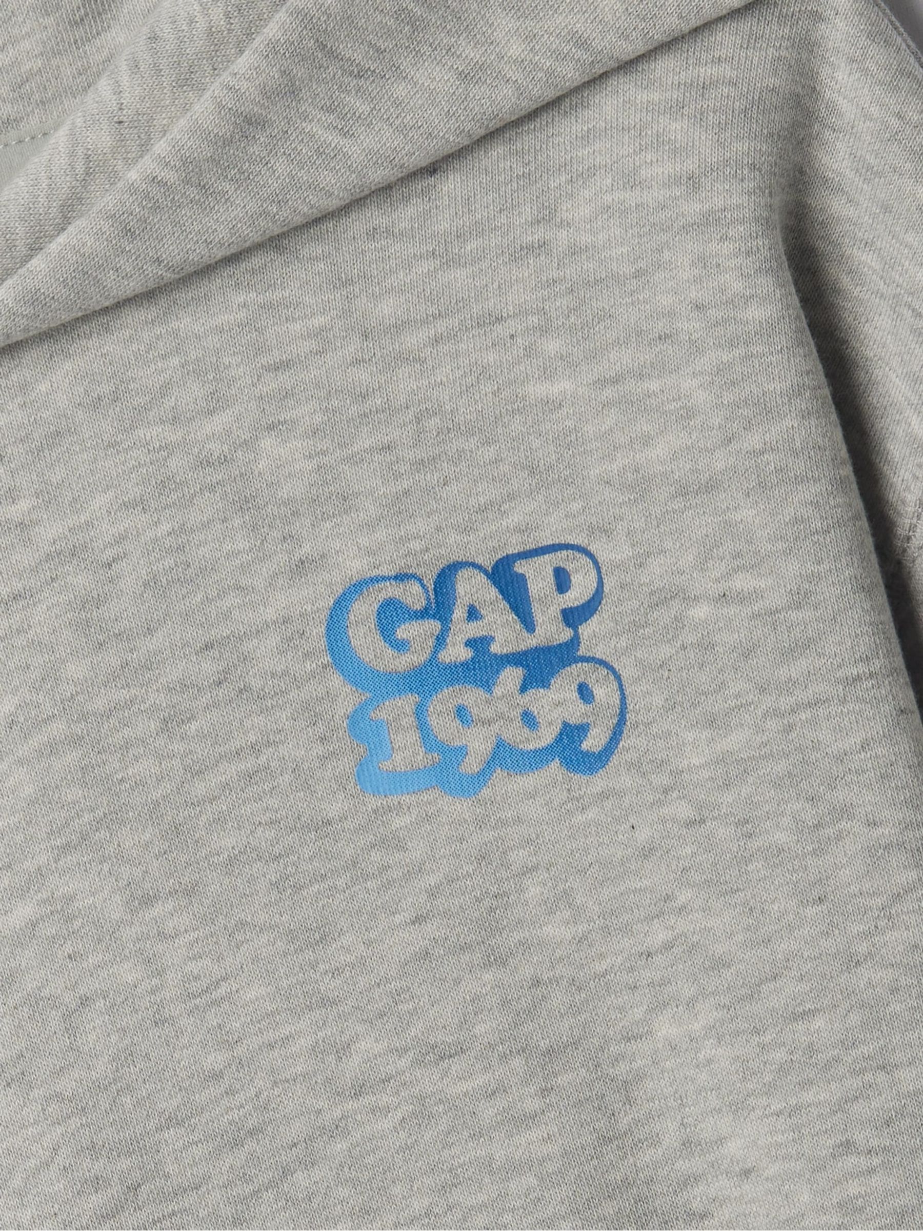 Grey Logo Hoodie (6mths-5yrs) - Image 3 of 3