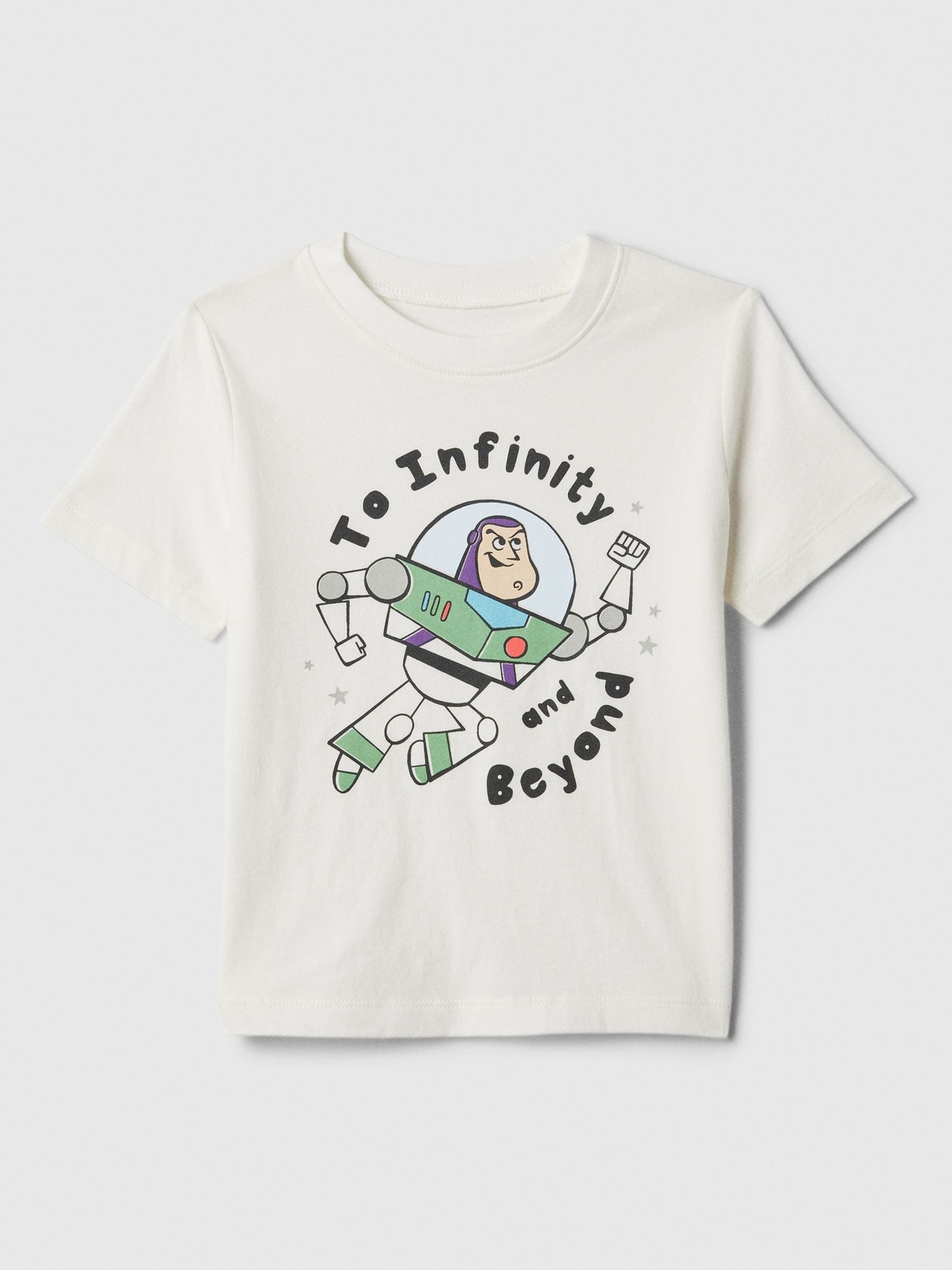 White Disney Toy Story Graphic Short Sleeve Crew Neck T-Shirt (6mths-5yrs) - Image 1 of 1
