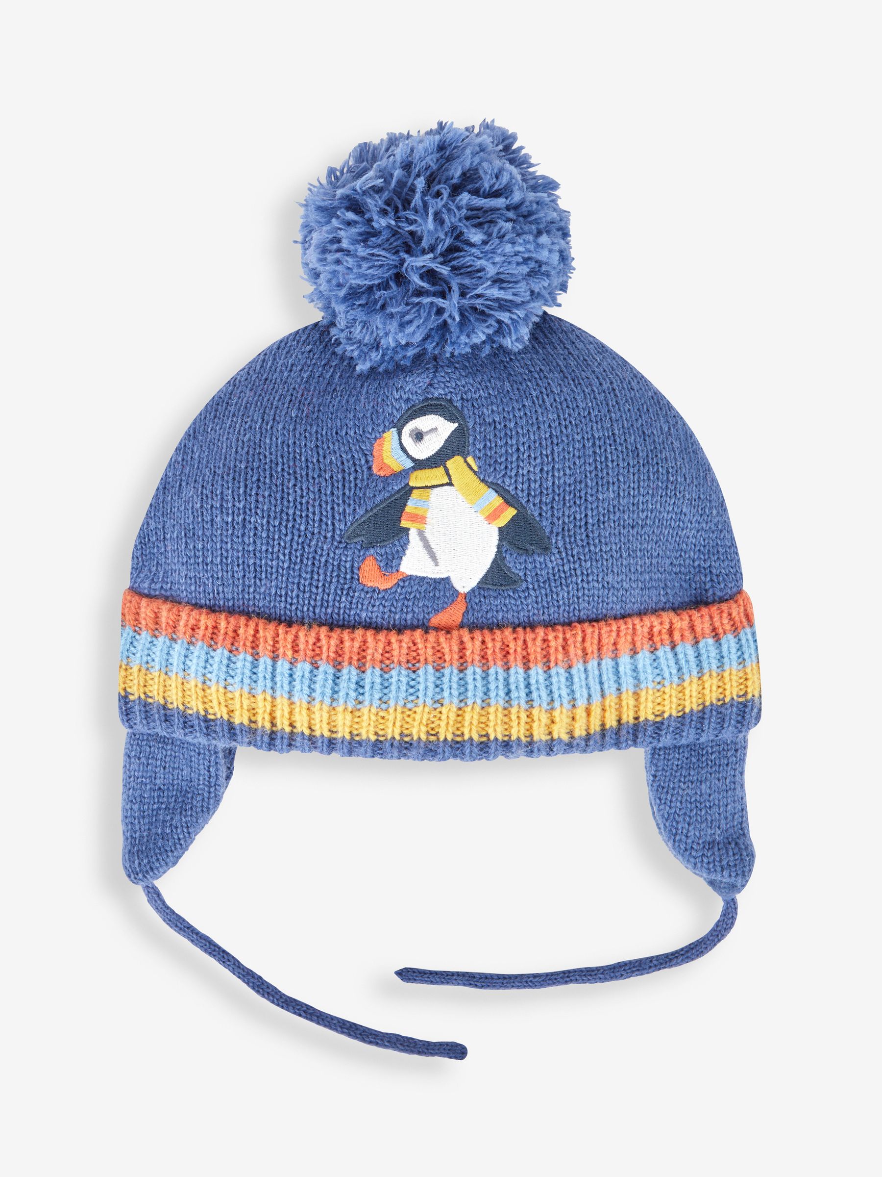 Indigo Puffin Appliqué Hat - Image 1 of 2