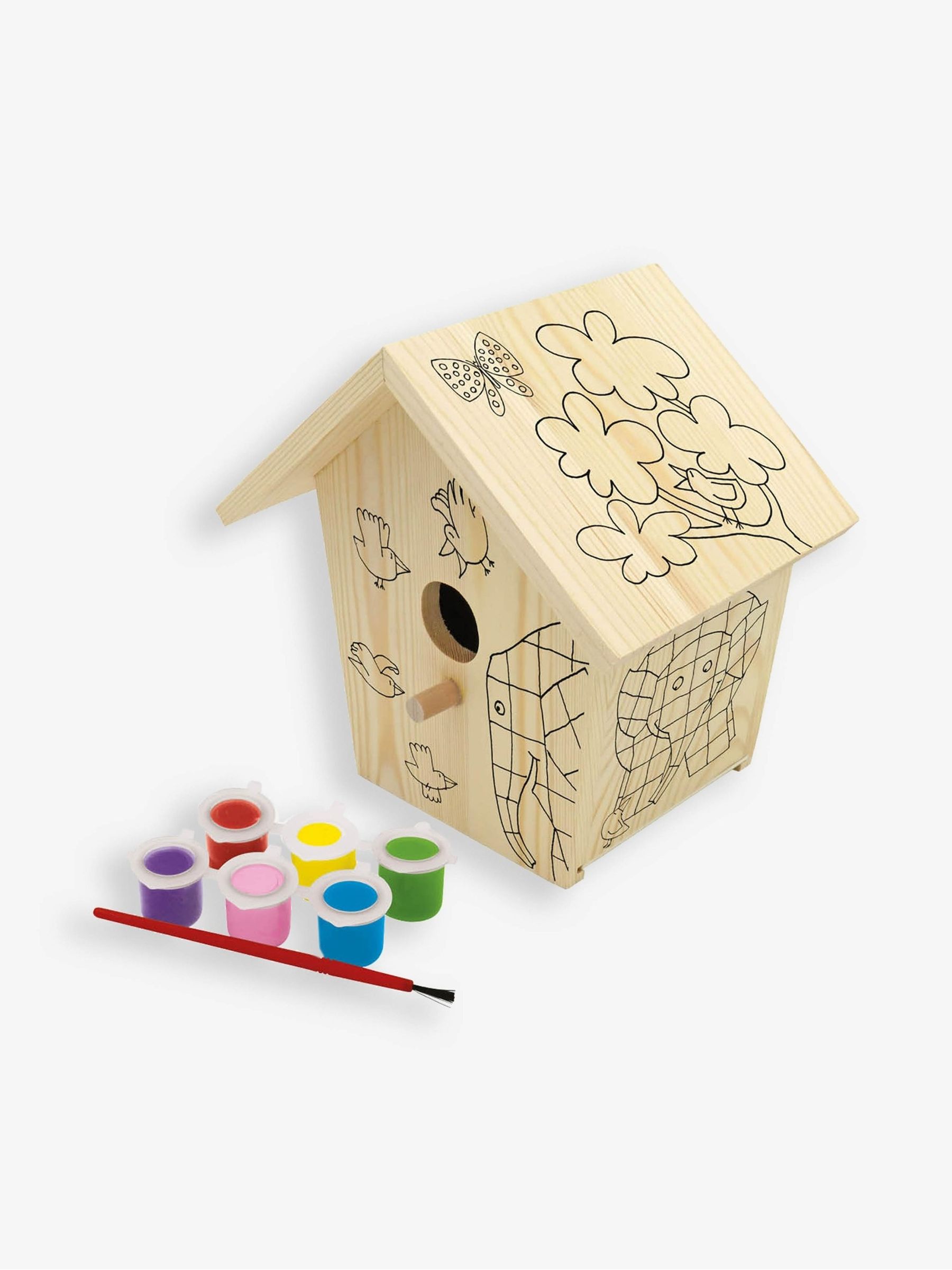 Elmer Paint Your Own Birdhouse - Image 1 of 3