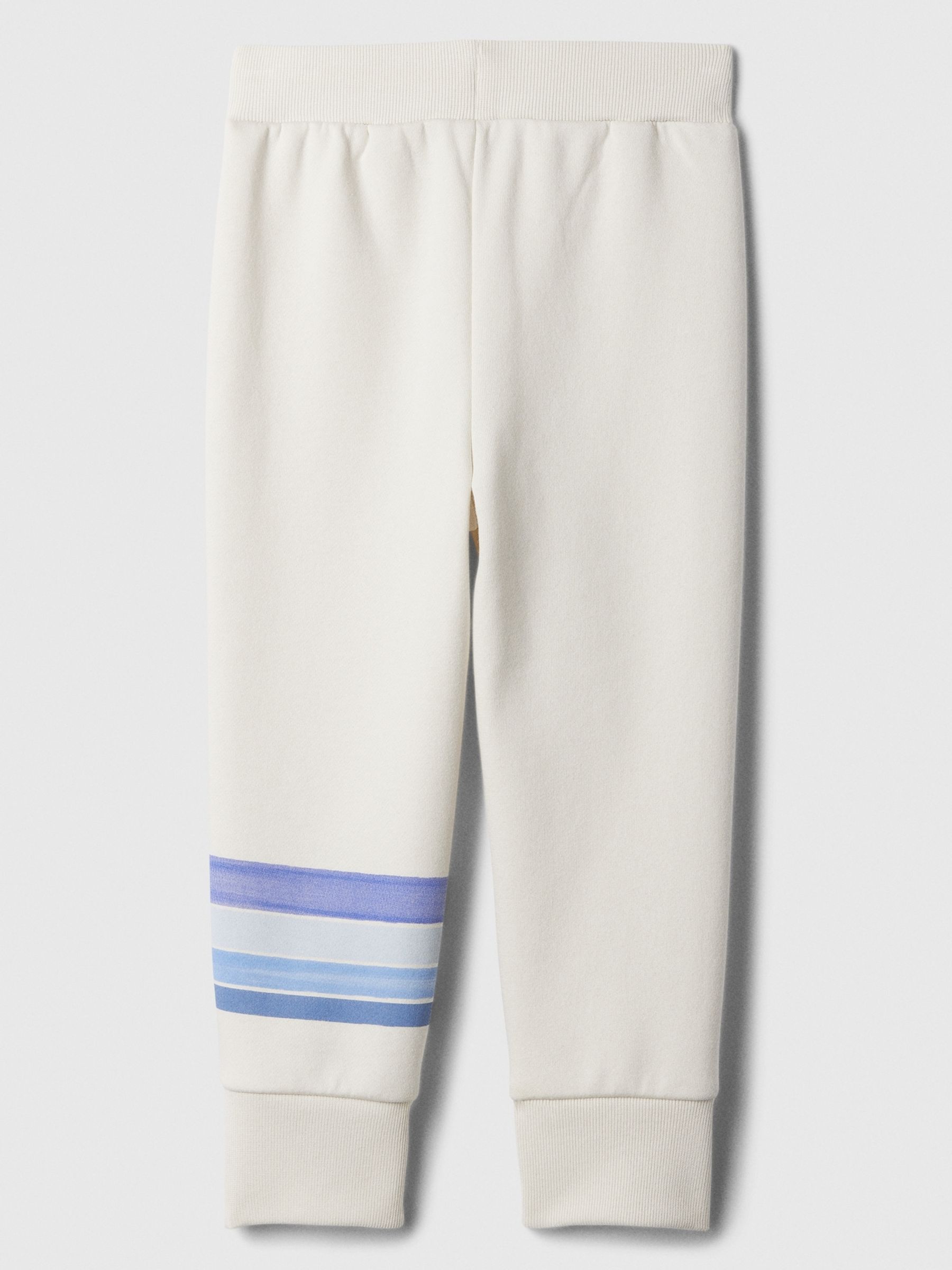 White Logo Pull On Joggers (3mths-5yrs) - Image 2 of 2