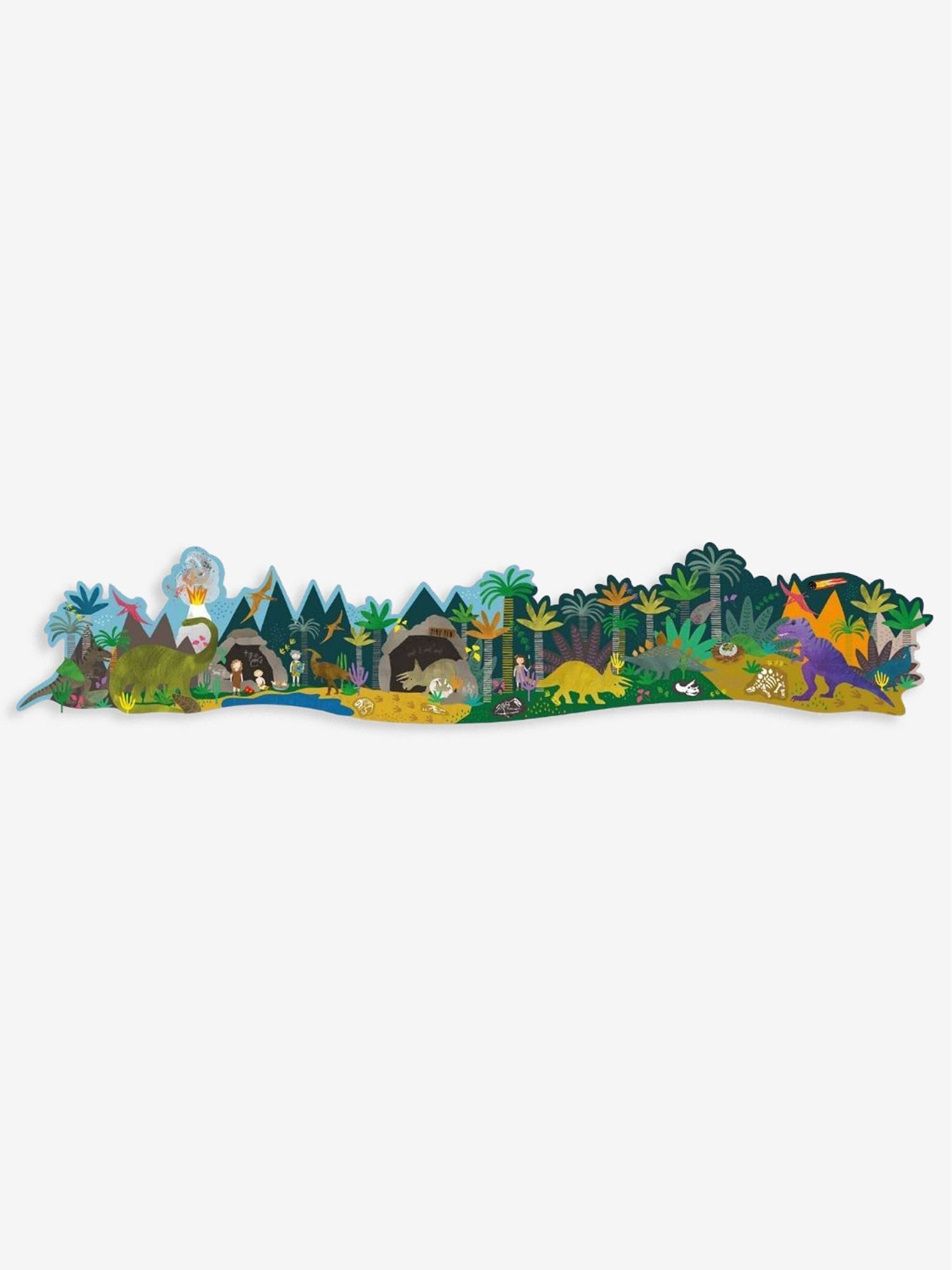 Floss & Rock 60-Piece Dino Floor Puzzle with Pop-Out Pieces - Image 2 of 2