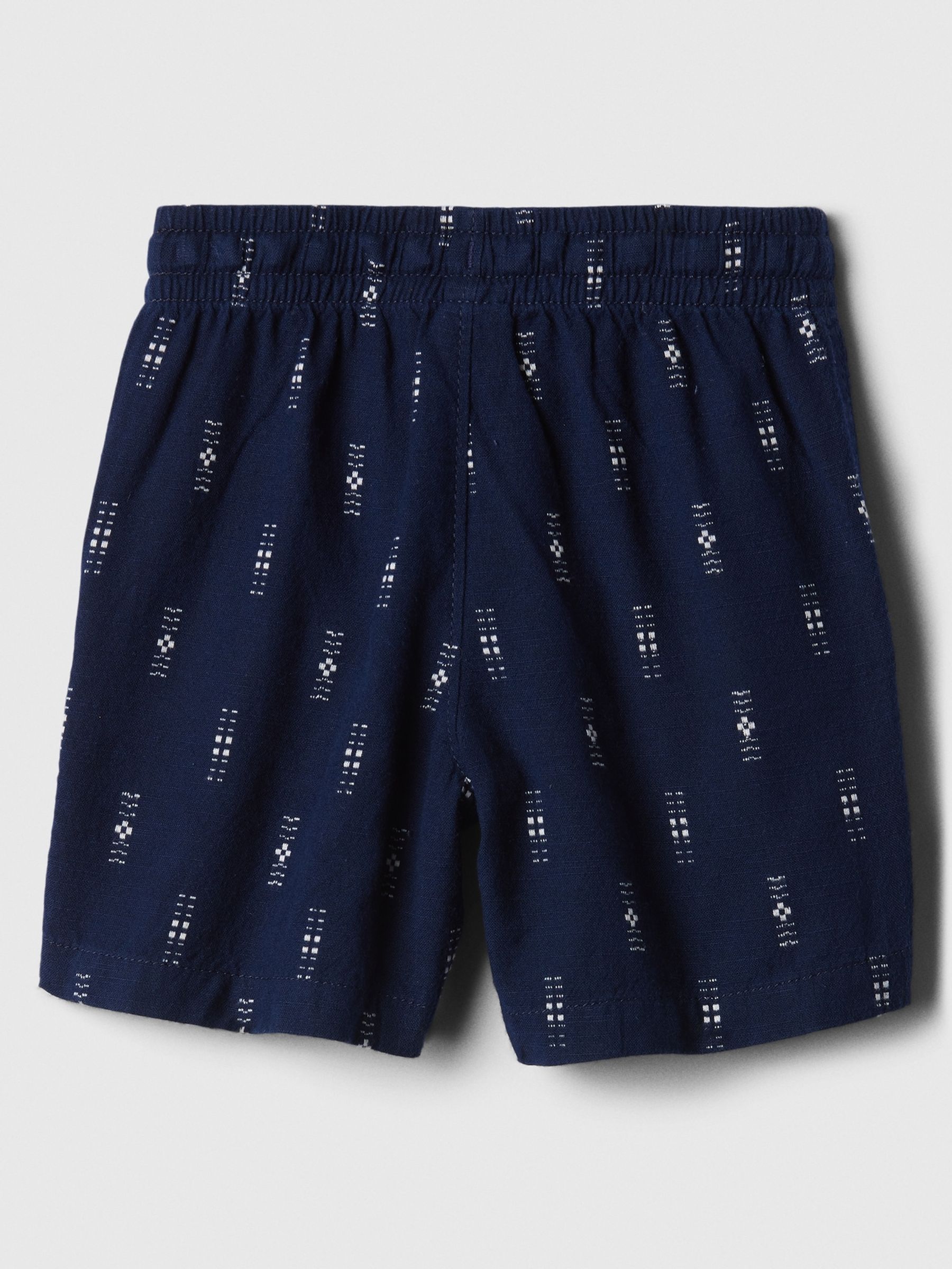 Navy Blue Cotton Easy Pull On Baby Short (Newborn-5yrs) - Image 2 of 2