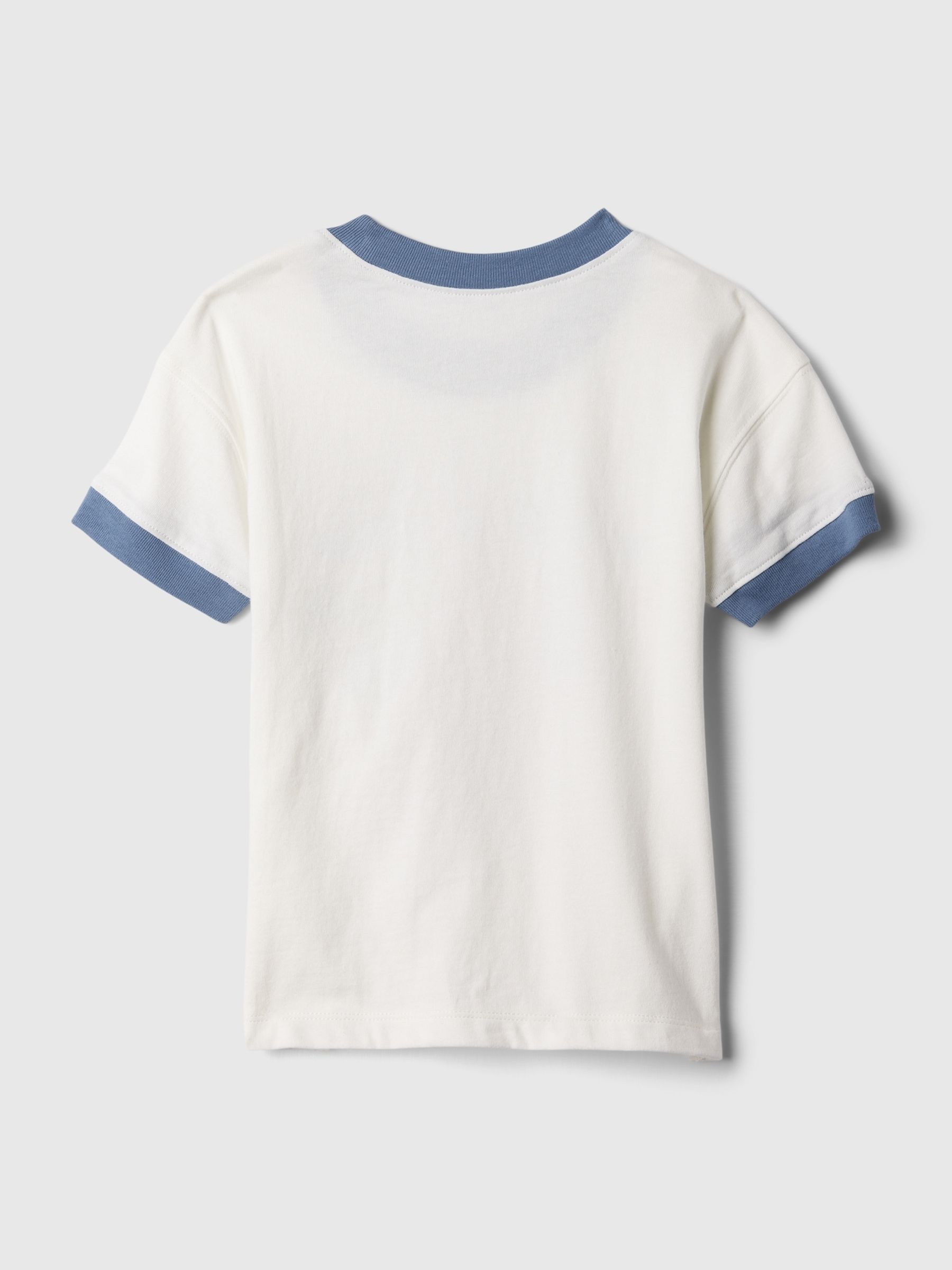 White Marvel Graphic Short Sleeve Crew Neck T-Shirt (6mths-5yrs) - Image 2 of 2