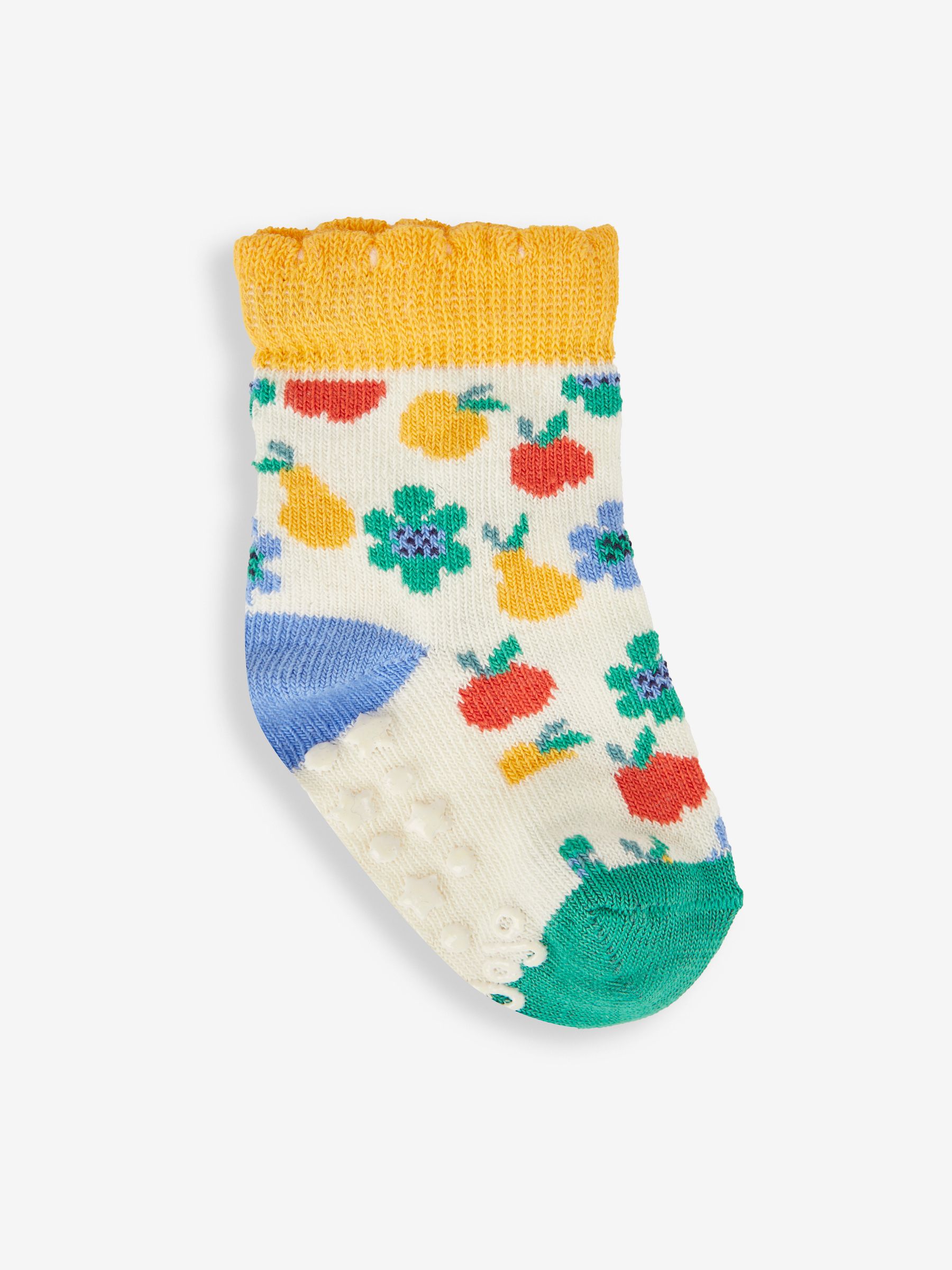 Cream Girls' 3-Pack Fruit Socks - Image 2 of 4