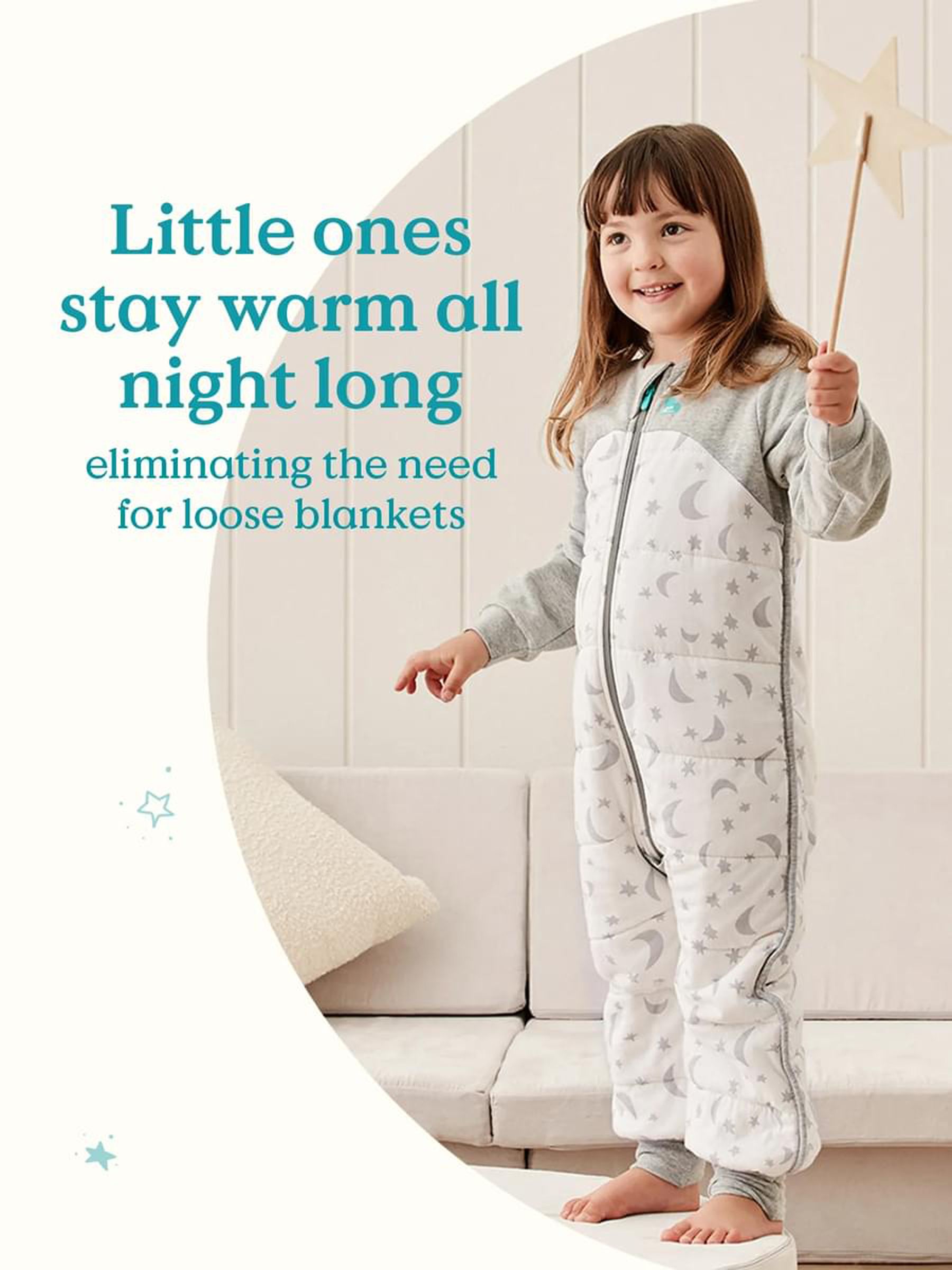 White Love To Dream Cotton Sleepsuit - Image 4 of 9