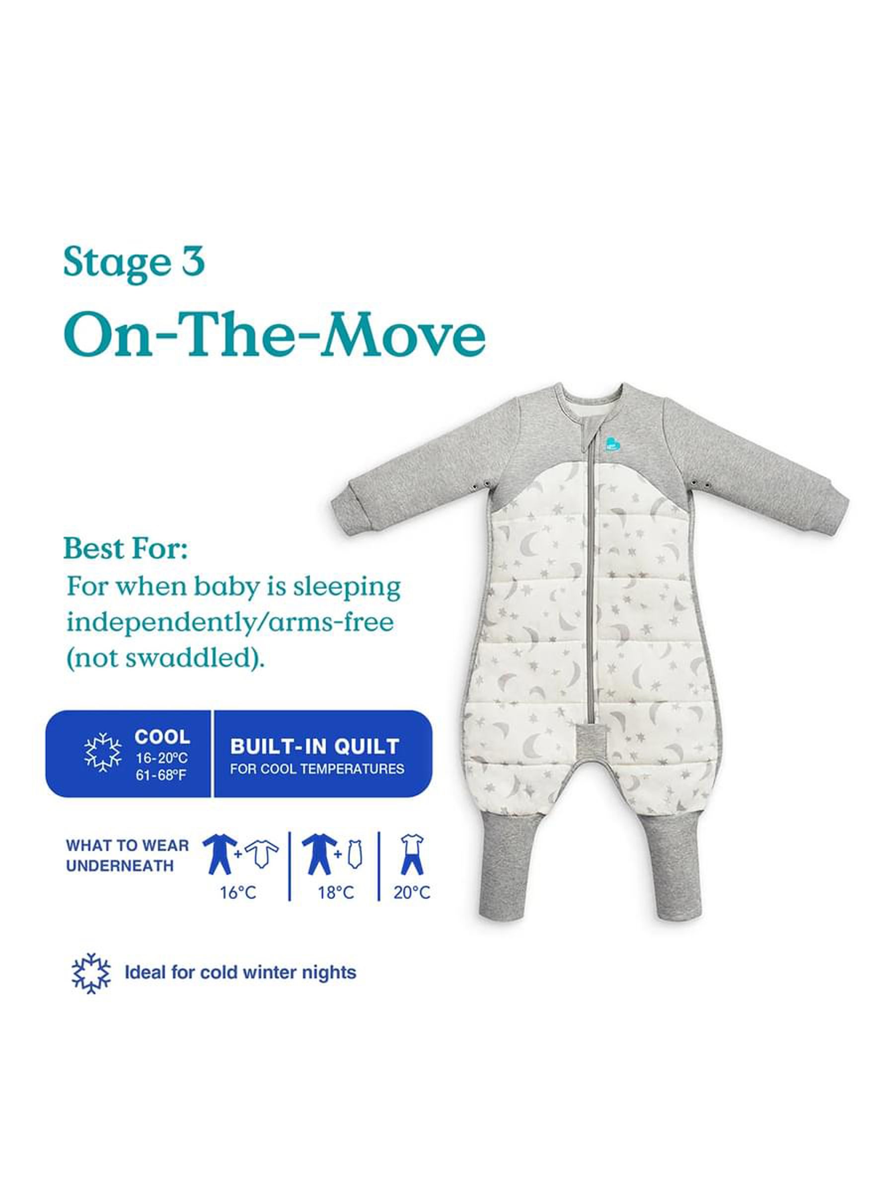 White Love To Dream Cotton Sleepsuit - Image 8 of 9