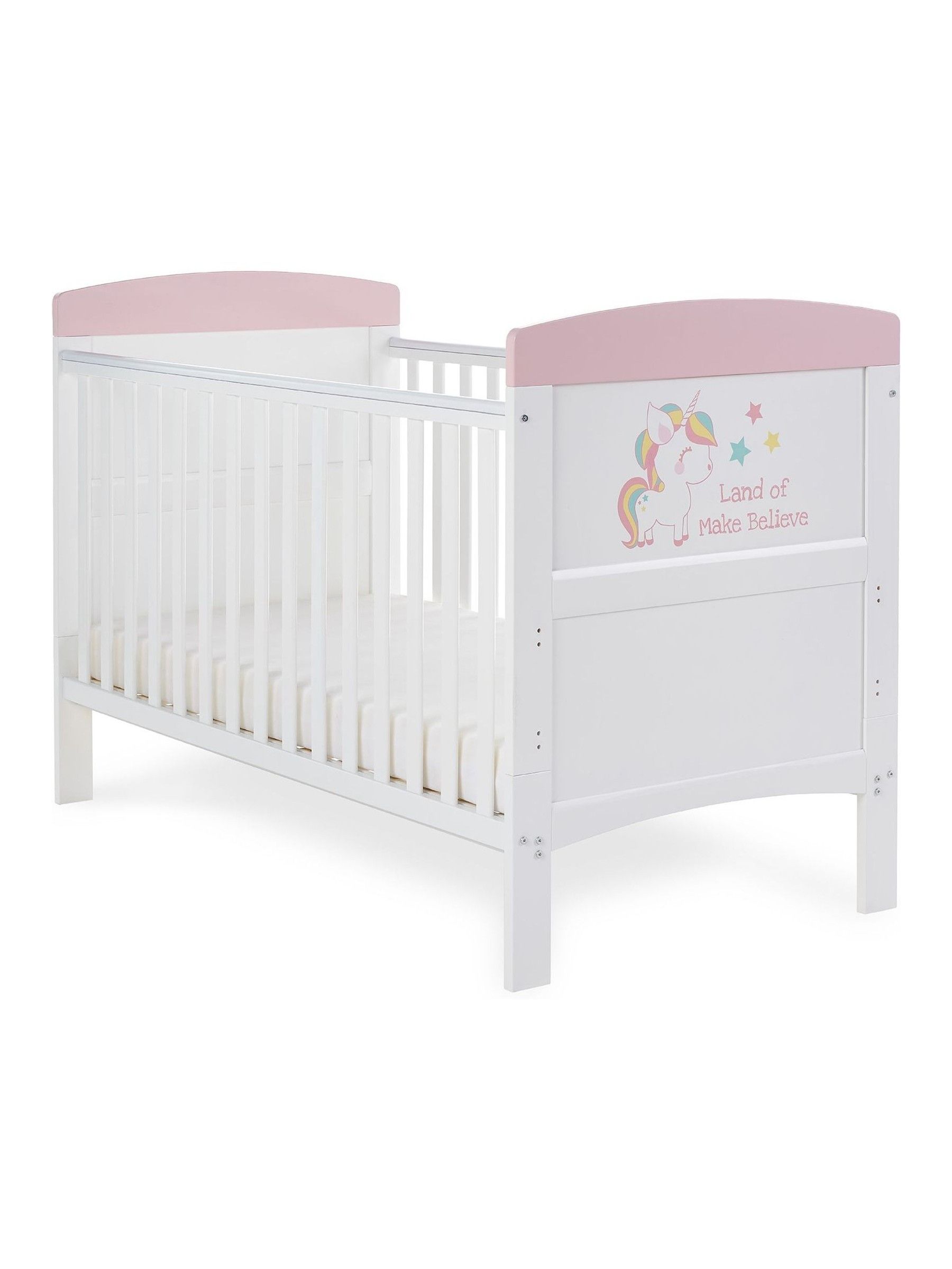Obaby White Grace Inspire Cot Bed - Image 2 of 6