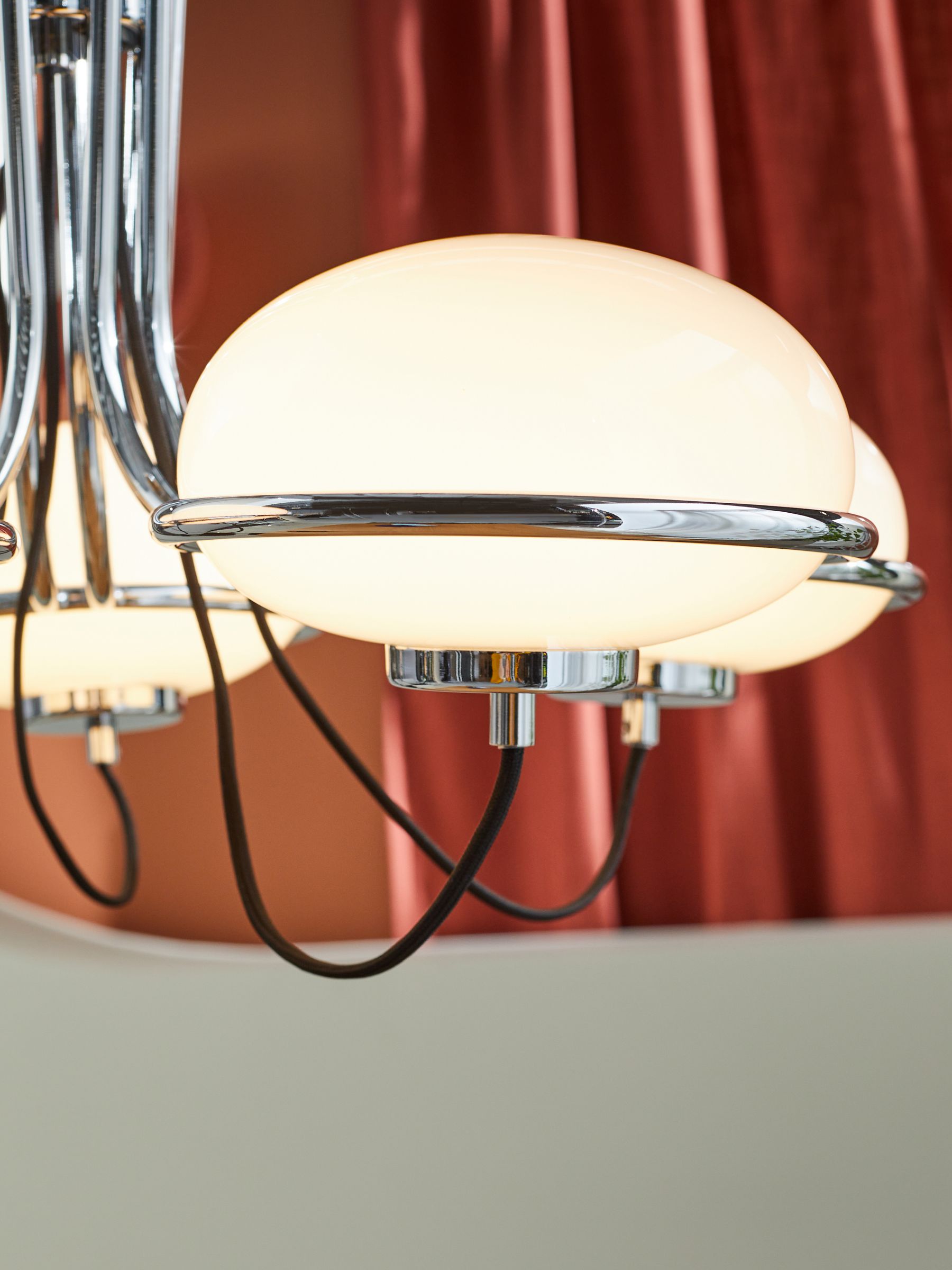5 Light Chandelier Piper Light in Chrome - Image 3 of 4