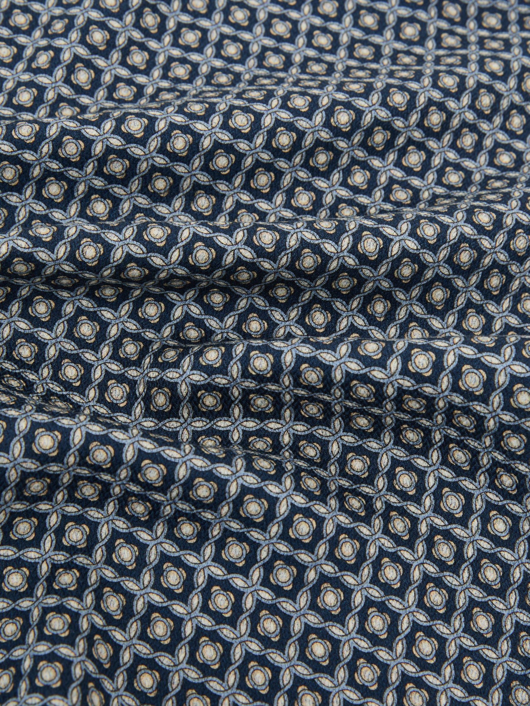 Pocket Square in Navy - Image 4 of 4