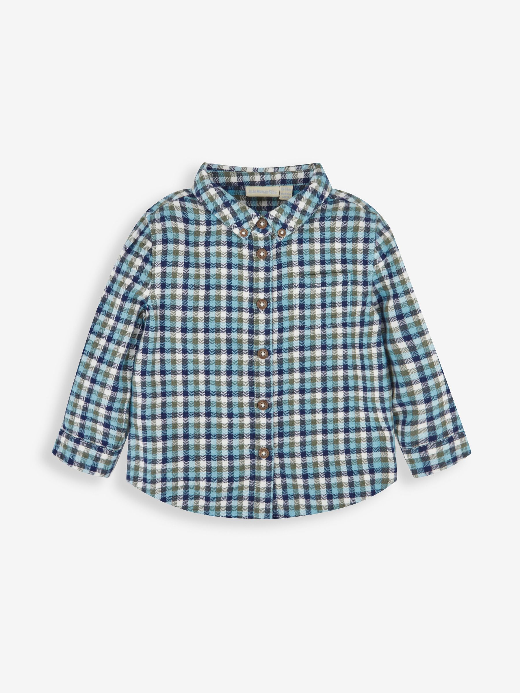 Blue Gingham Shirt - Image 1 of 2