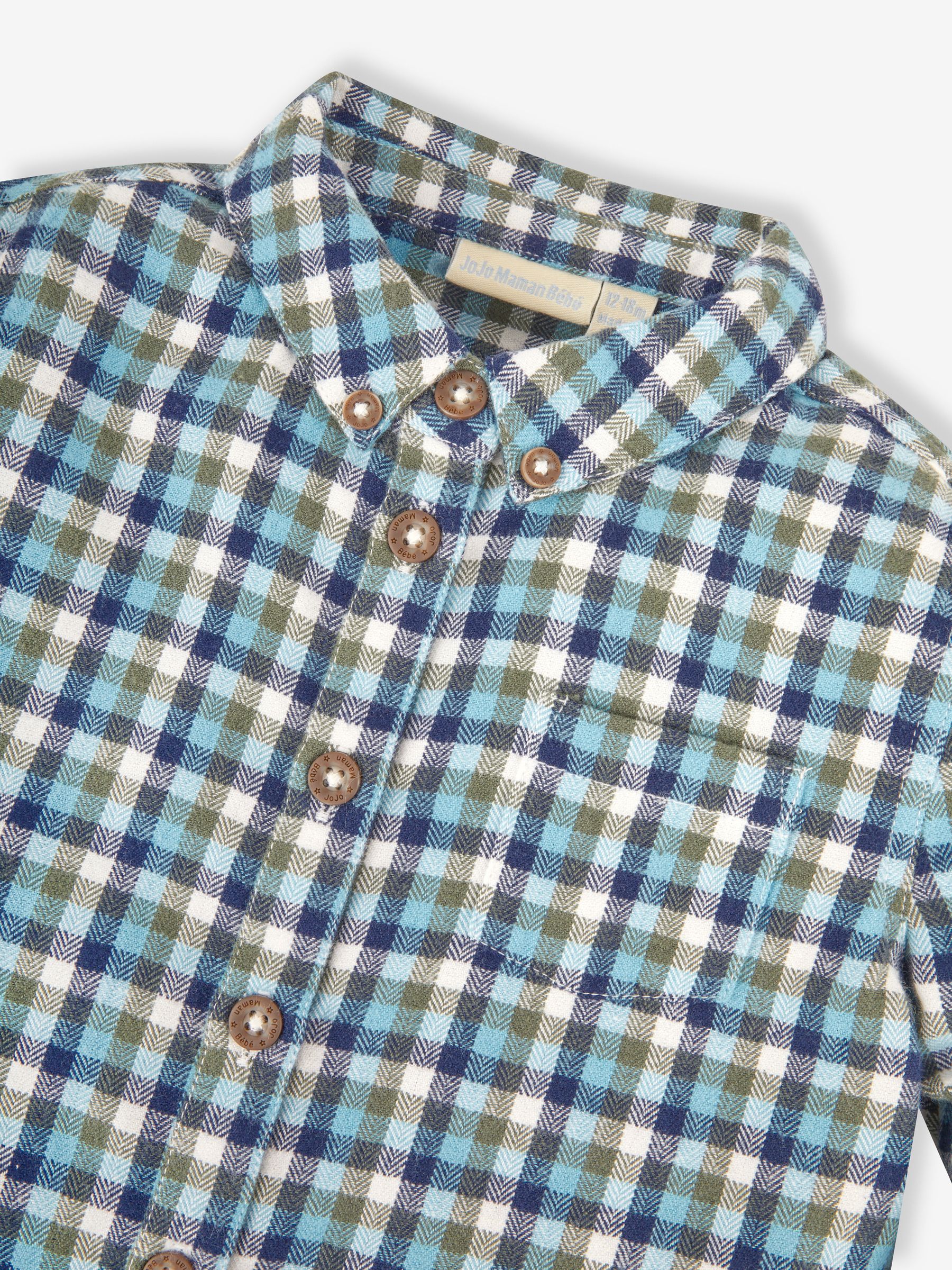 Blue Gingham Shirt - Image 2 of 2