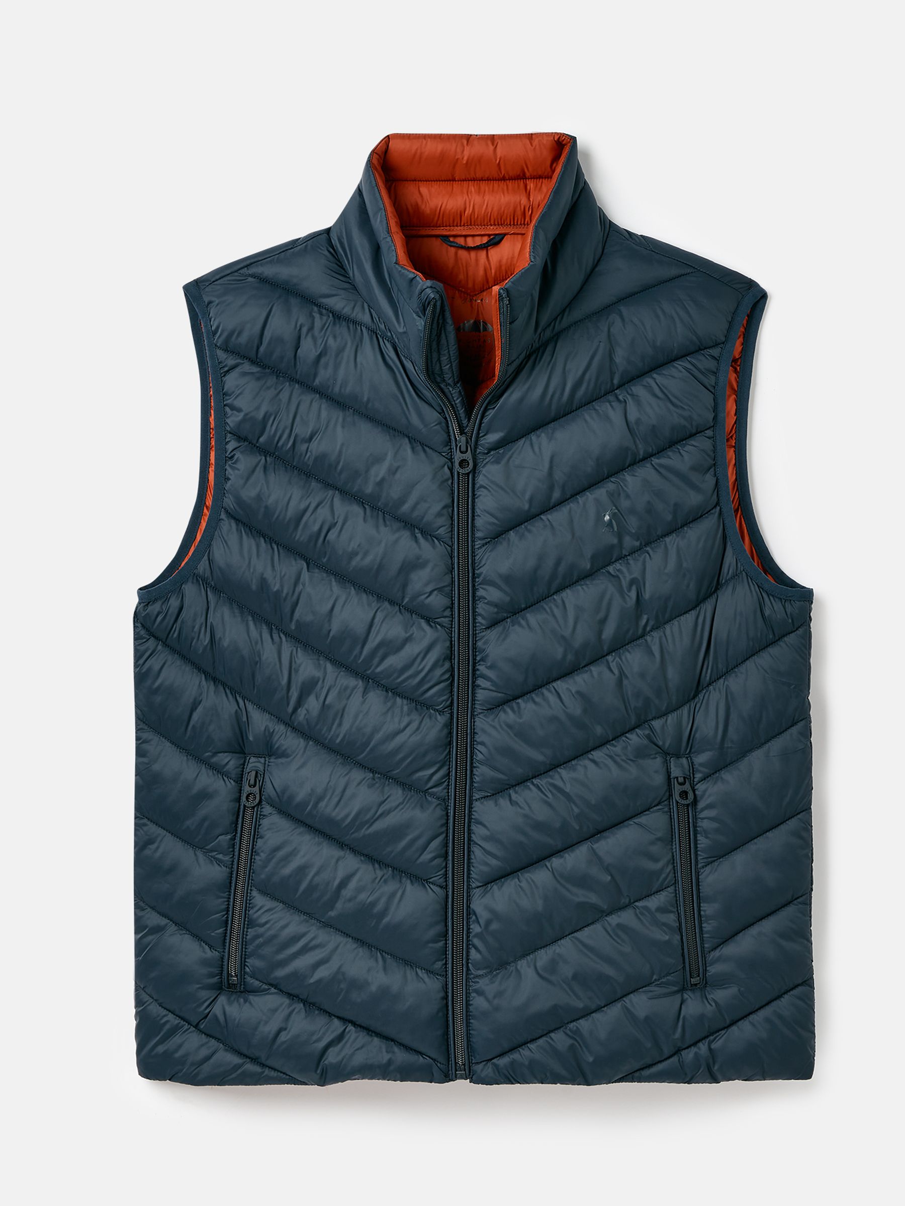 Garrett Navy Blue Showerproof Padded Gilet - Image 1 of 1