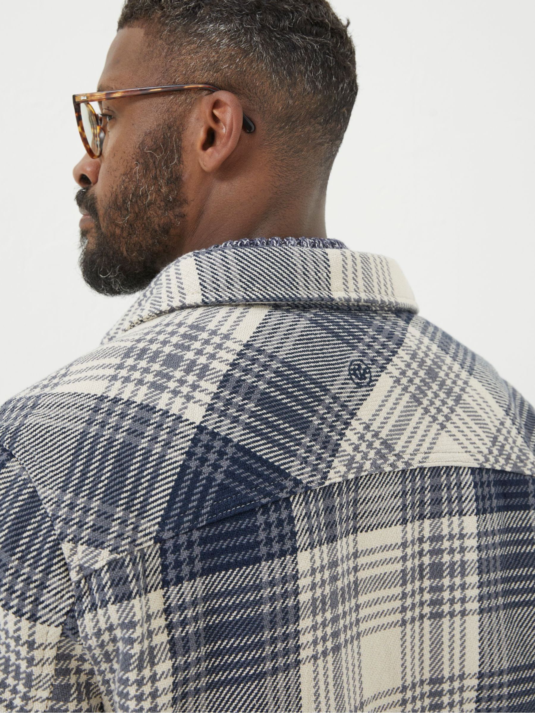 Blue Ryton Ombre Overshirt - Image 4 of 7