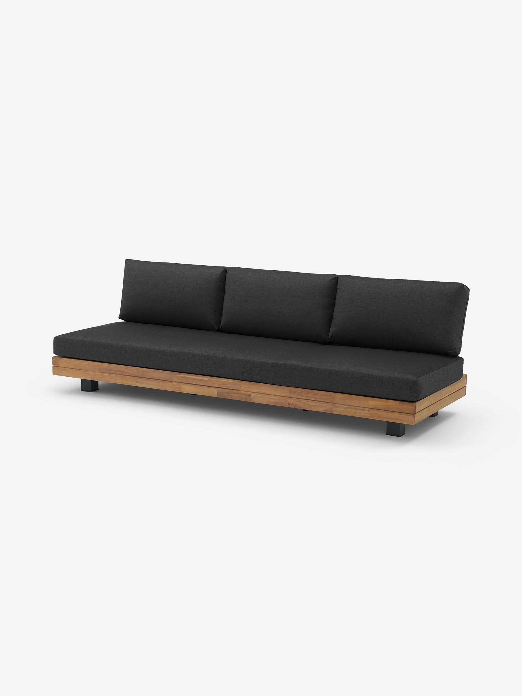 Avarna Garden 3 Seater Sofa in Grey - Image 2 of 4