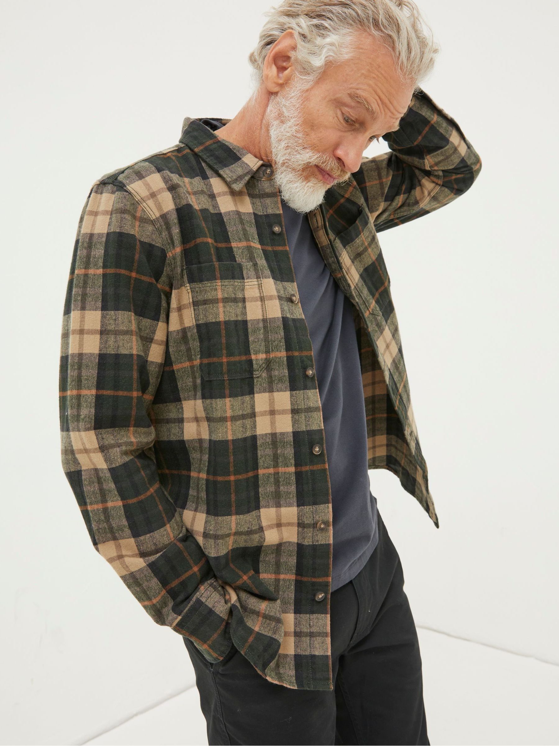 Green Blake Check Shirt - Image 1 of 5