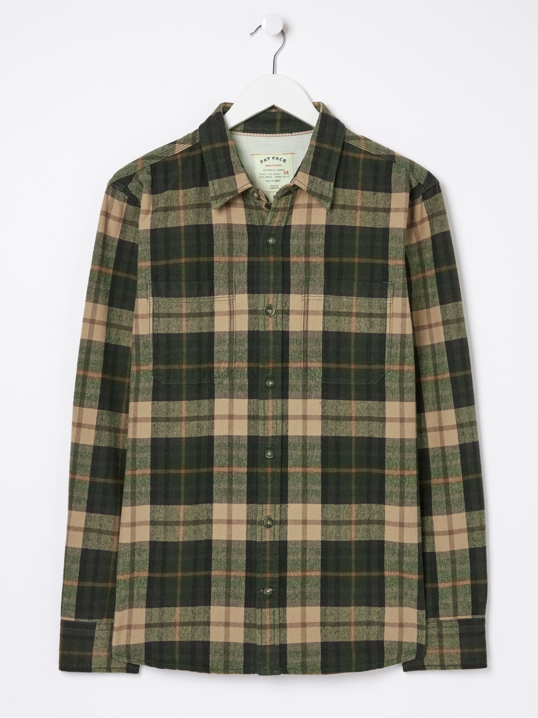 Green Blake Check Shirt - Image 5 of 5