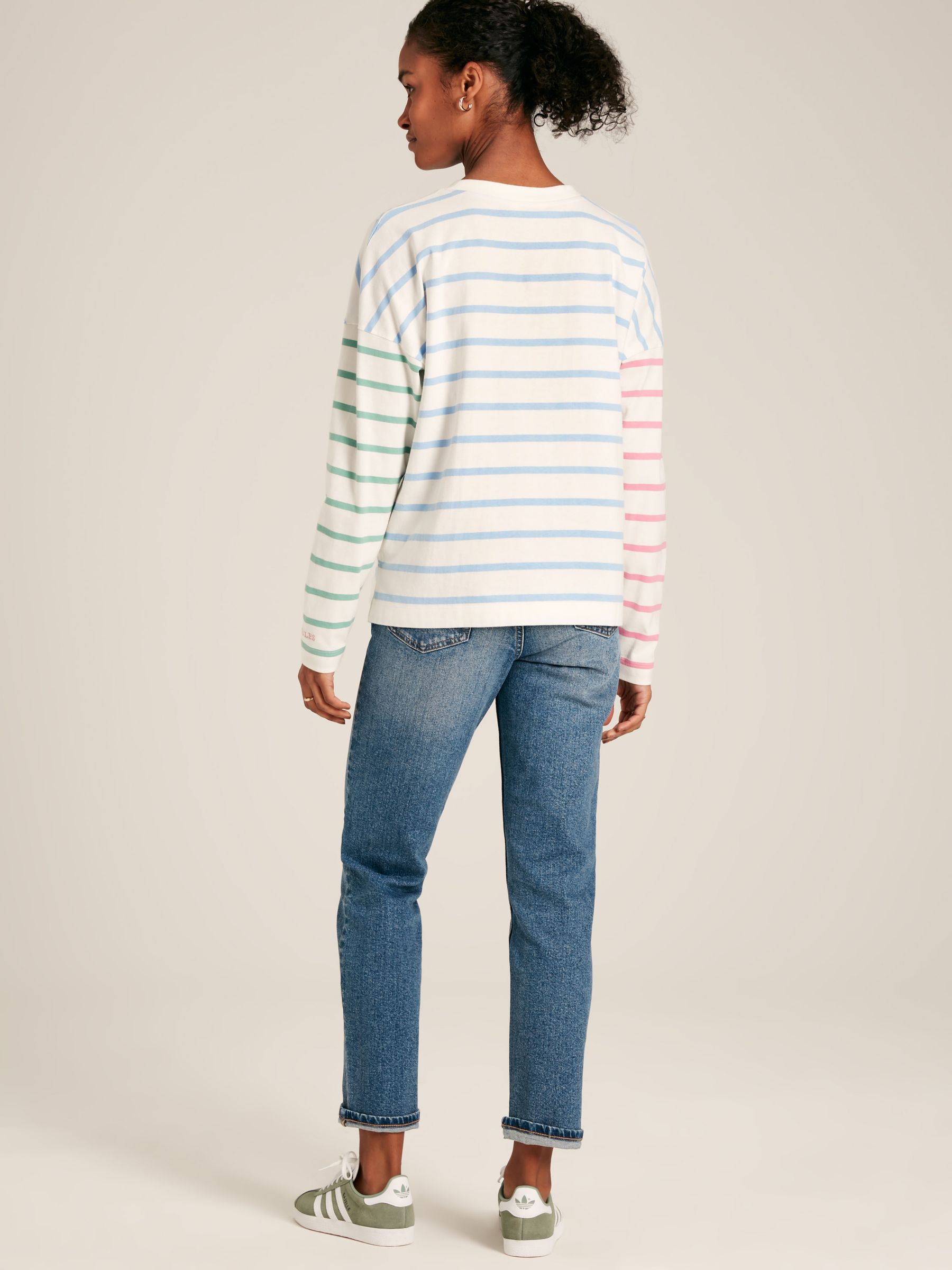 Ellie Multi Long Sleeve Jersey Top - Image 3 of 4