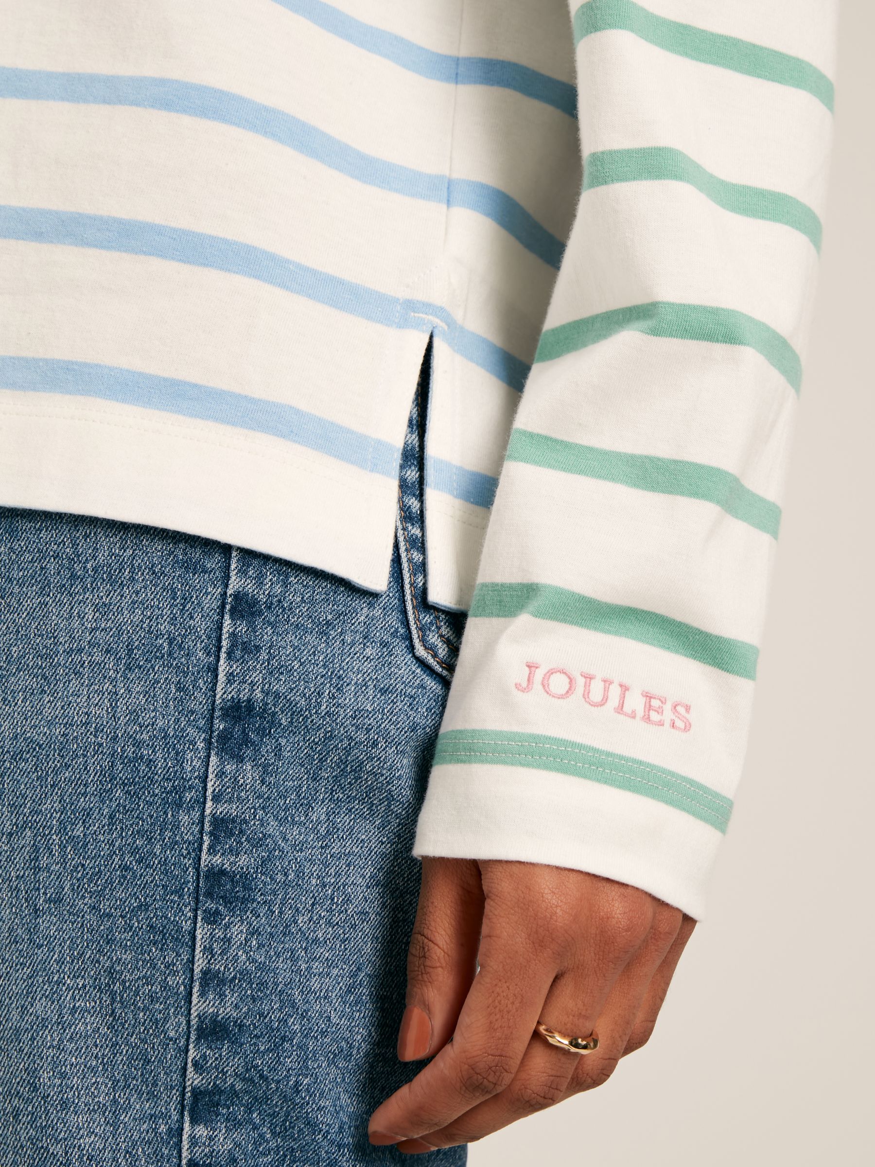 Ellie Multi Long Sleeve Jersey Top - Image 4 of 4