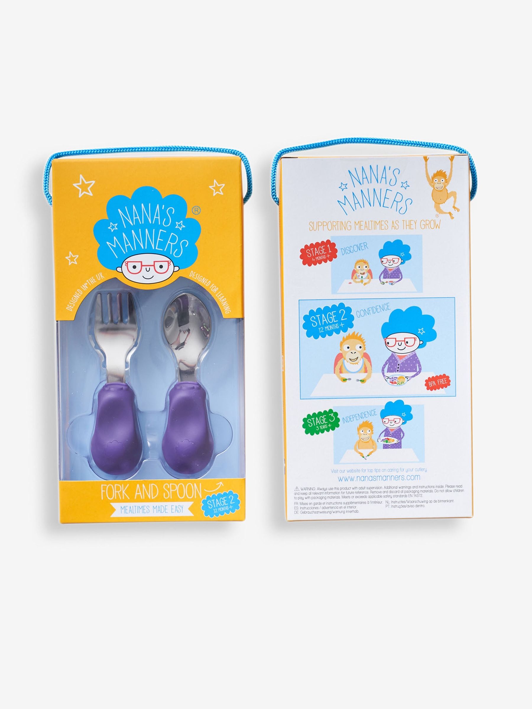 Nana's Manners Stage 2 Cutlery - Image 4 of 6