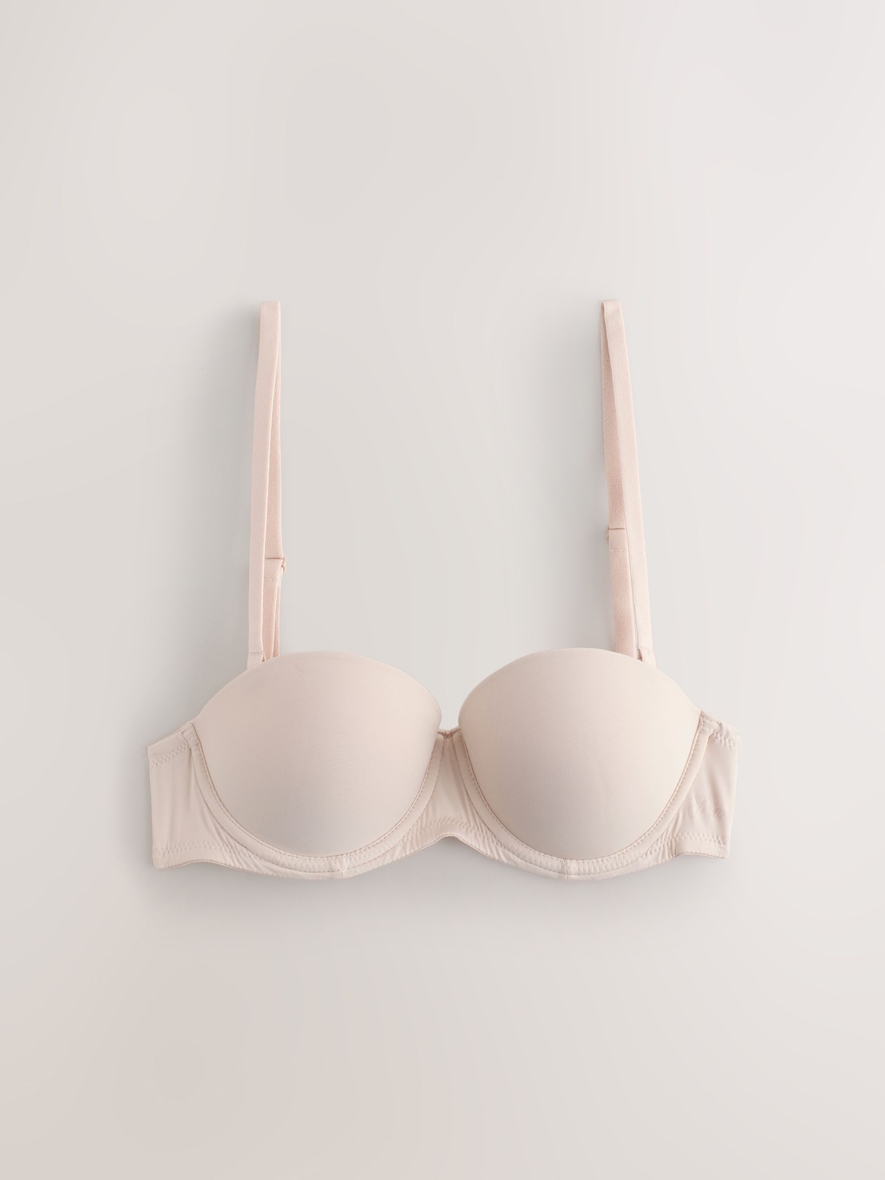 Marzipan Nude/Black Strapless Multiway Push Up 2 Pack Bra - Image 2 of 6