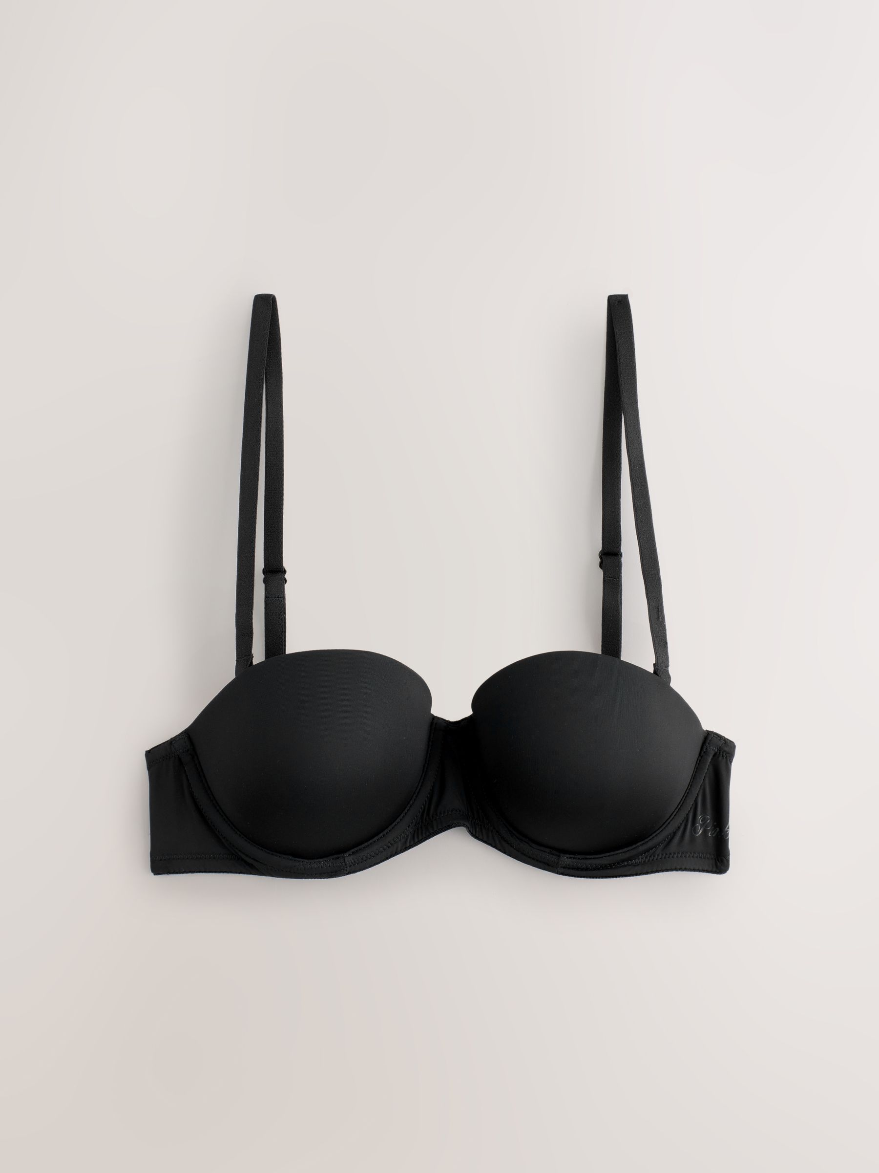 Marzipan Nude/Black Strapless Multiway Push Up 2 Pack Bra - Image 3 of 6