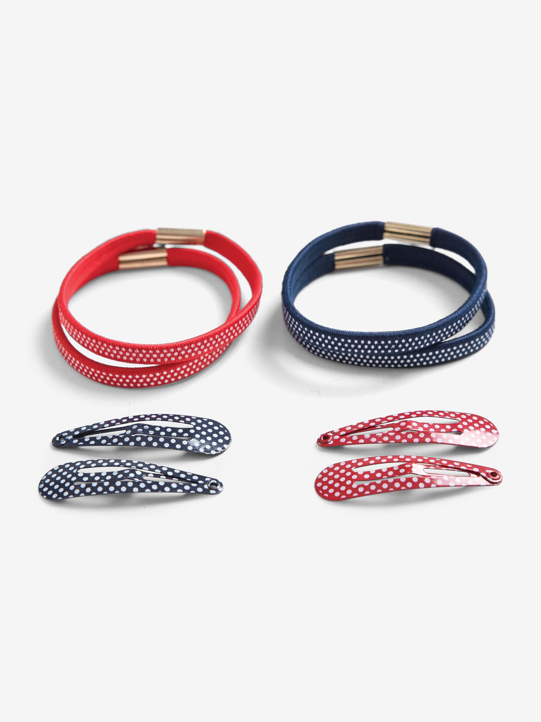 Navy Kids' Hair Bobbles & Clips Set - Image 1 of 1