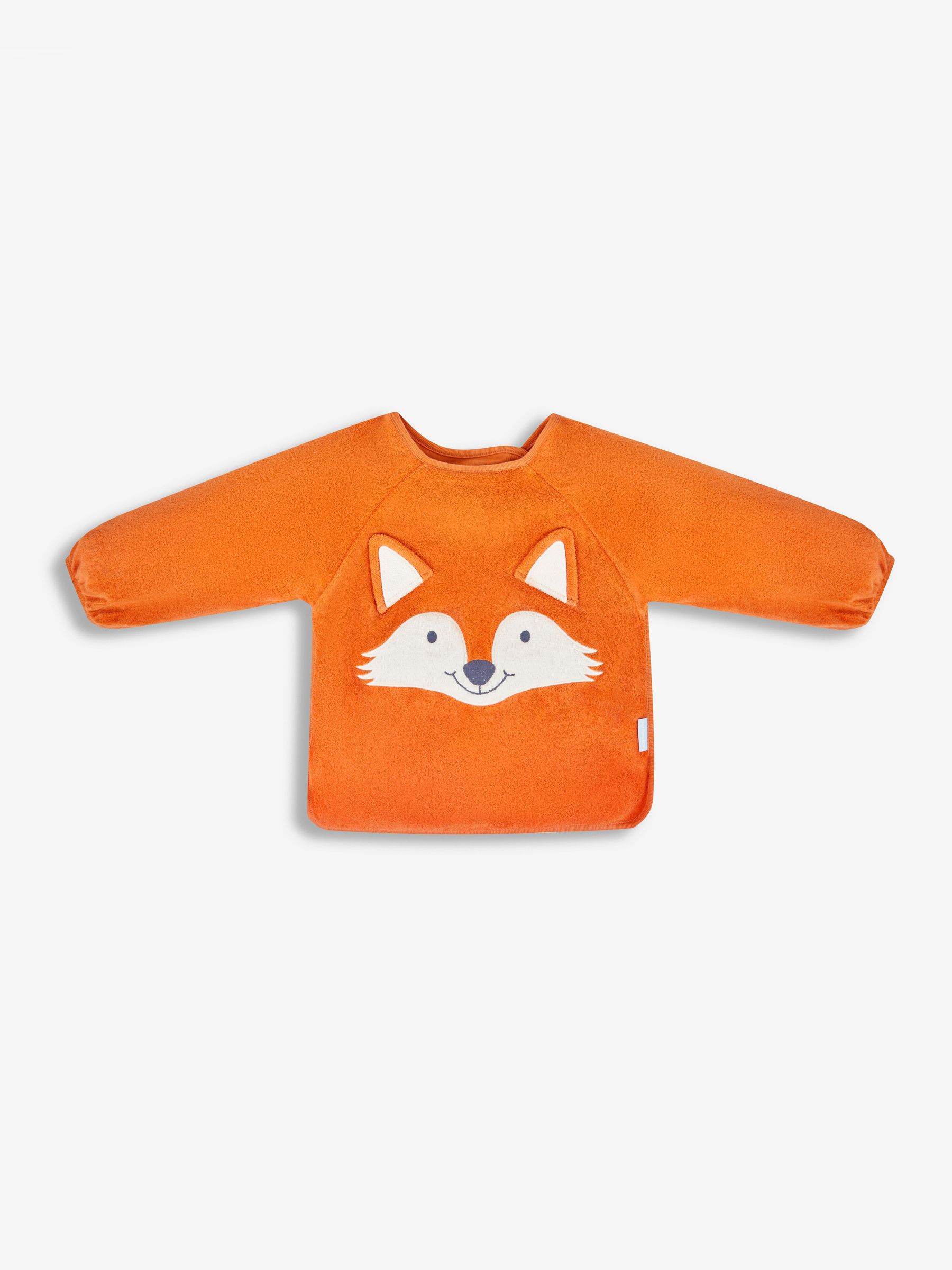 Orange Fox Towelling Bib - Image 2 of 3