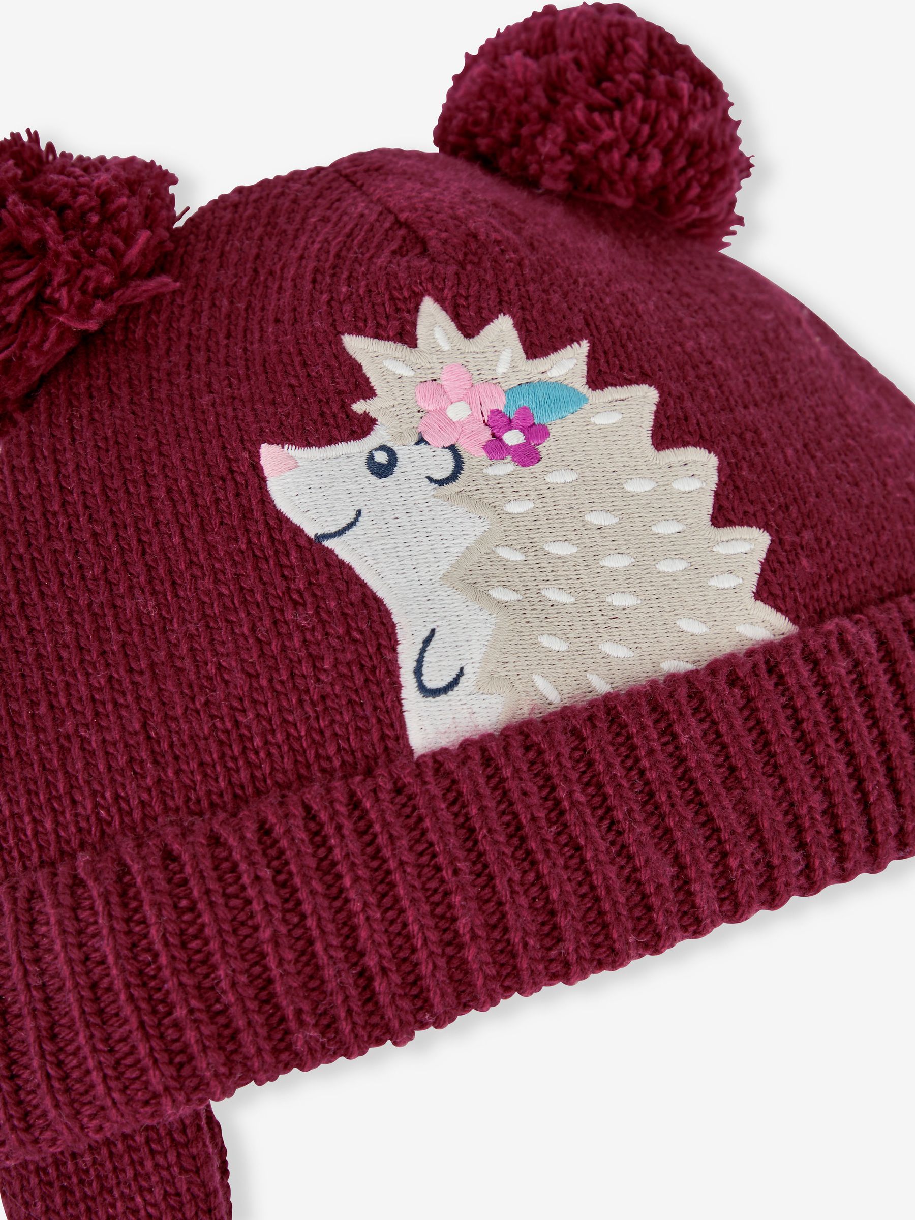 Berry Hedgehog Appliqué Hat - Image 2 of 2
