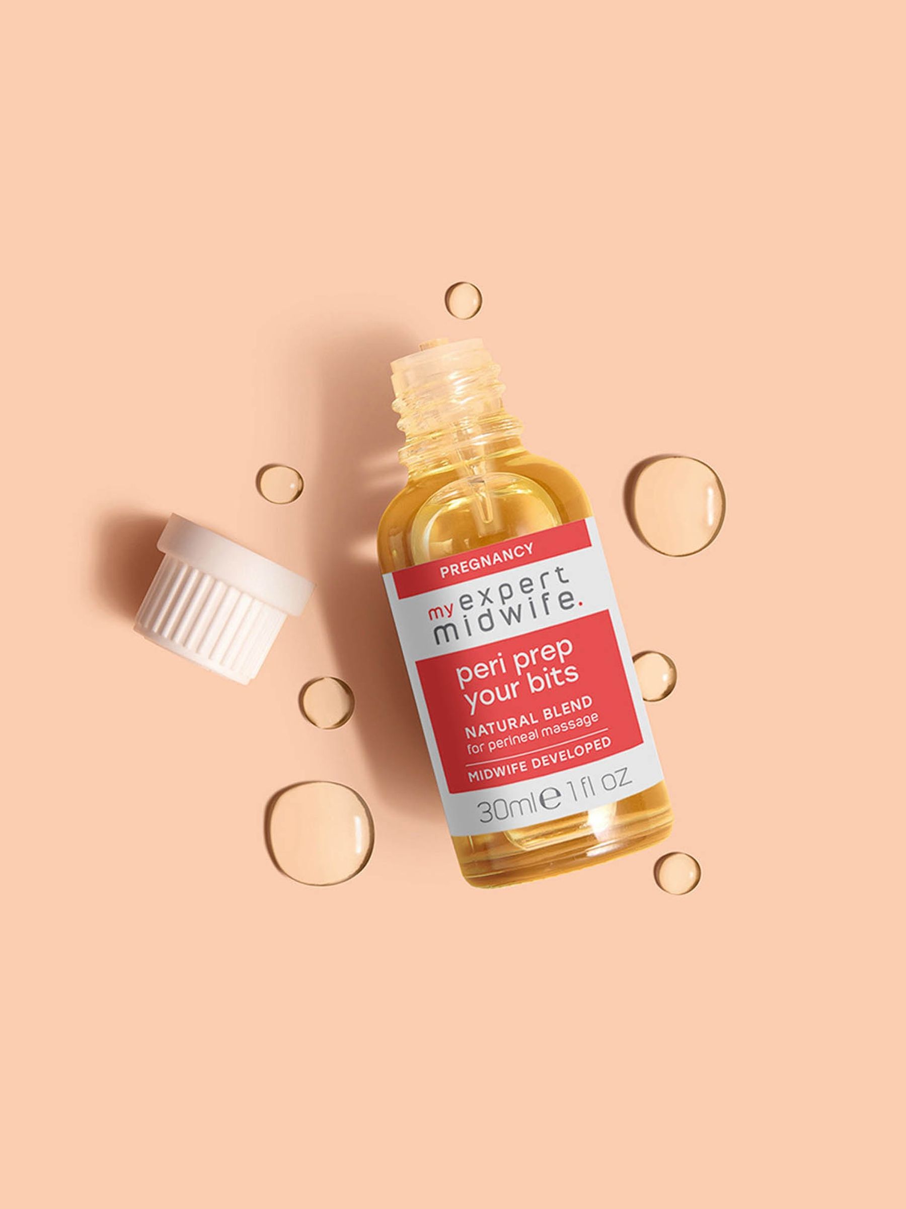 My Expert Midwife Peri Prep Your Bits Perineal Massage Oil - Image 2 of 3