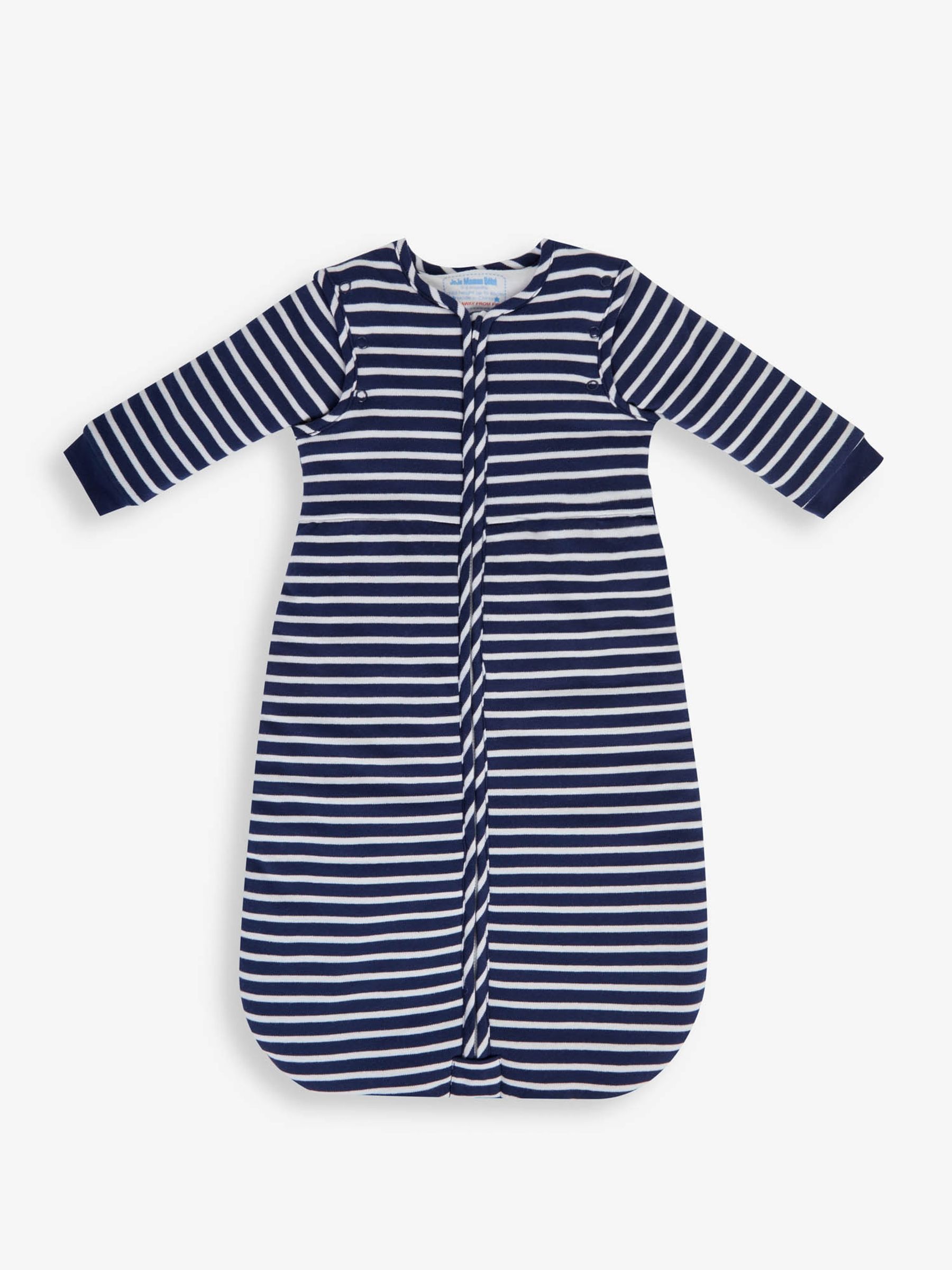 Navy Stripe 3.5 Tog Baby Sleeping Bag - Image 2 of 4