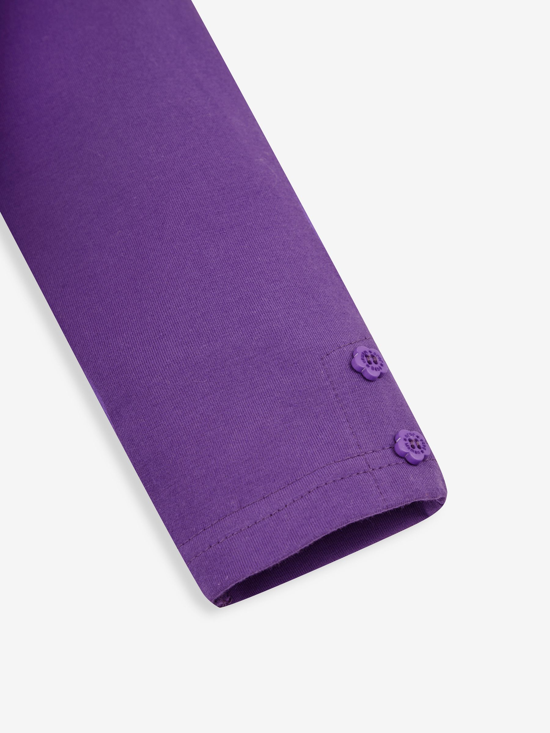 Green Dino & Purple Girls' 2-Pack Leggings - Image 5 of 5
