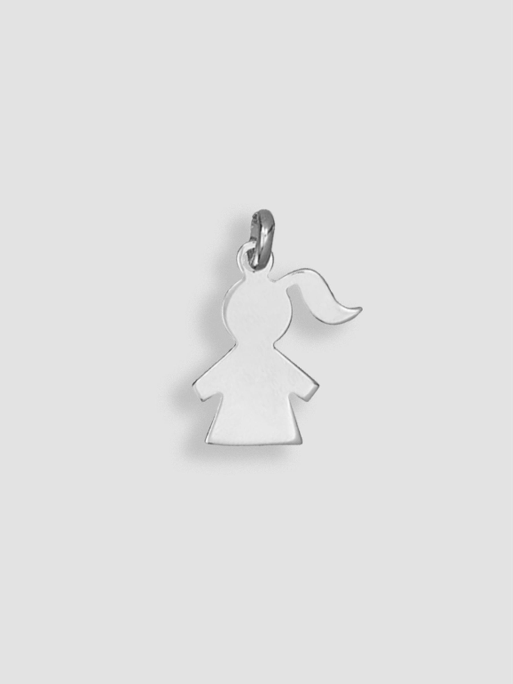 Sterling Silver Merci Maman Child Charm - Image 2 of 3