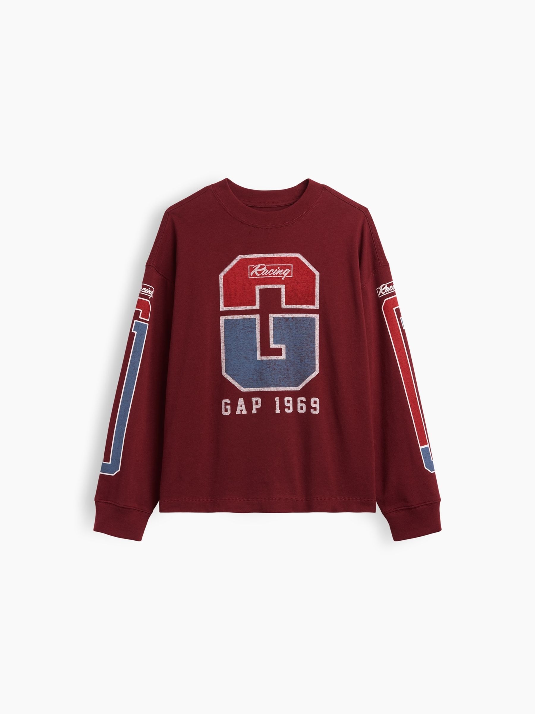 Red Heavyweight Oversized Graphic T-Shirt - Image 4 of 5