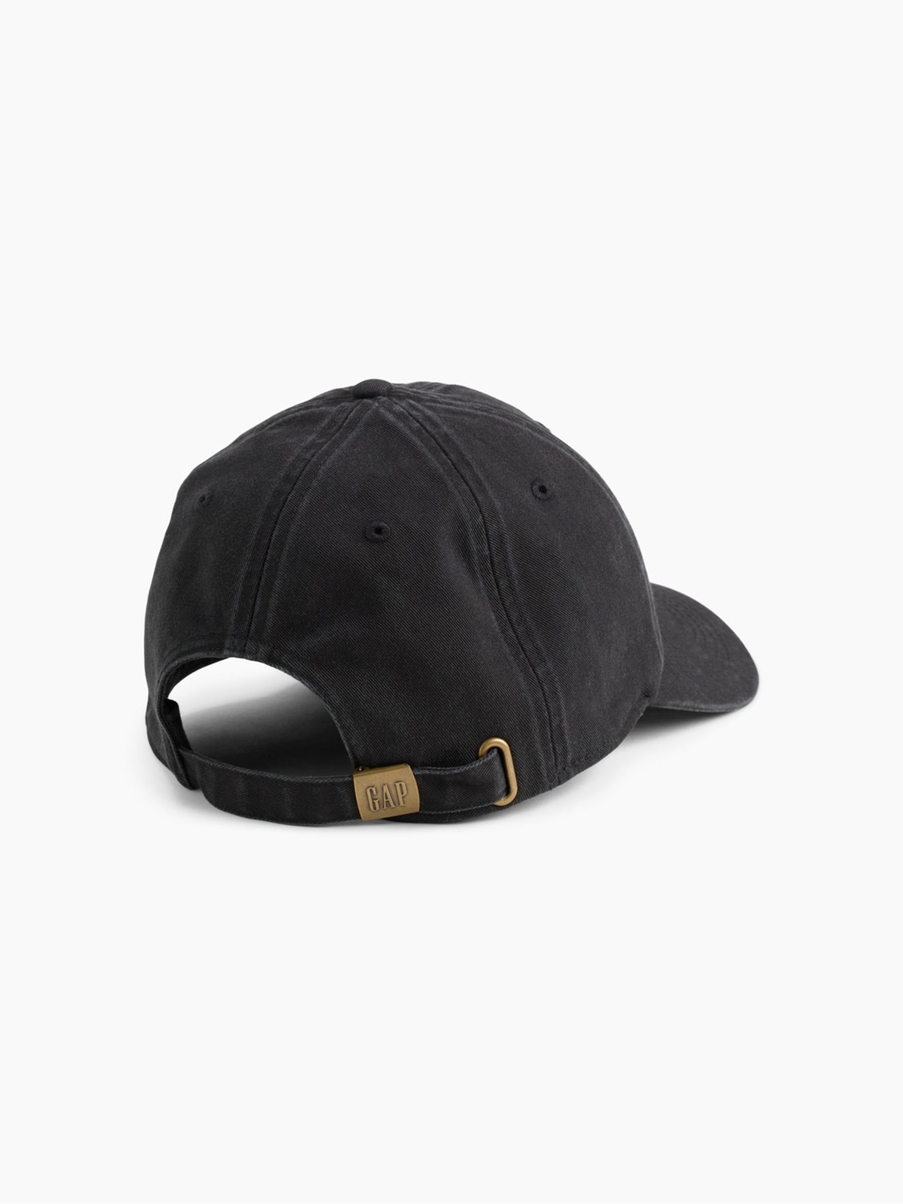 Black Logo Baseball Cap - Image 2 of 2