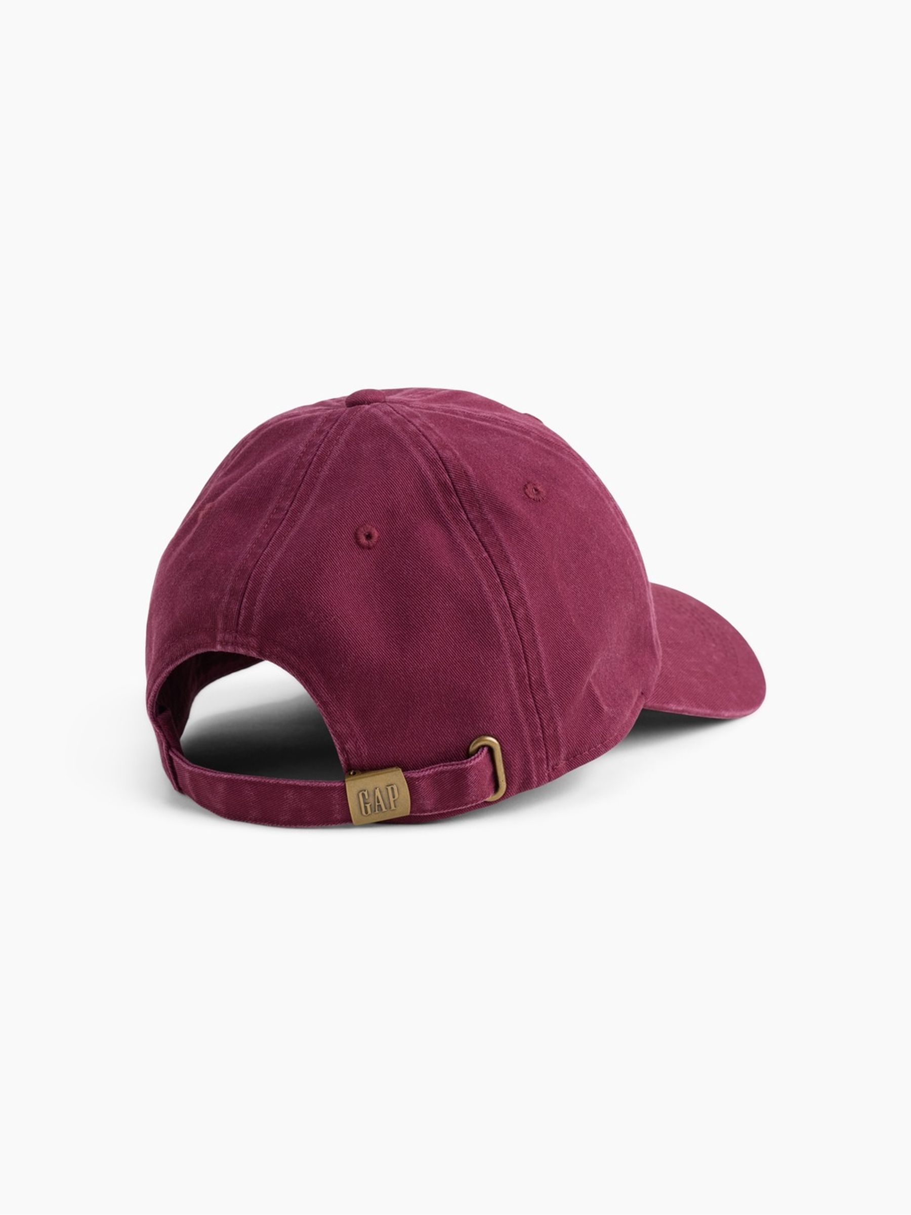 Burgundy Red Logo Baseball Cap - Image 2 of 2