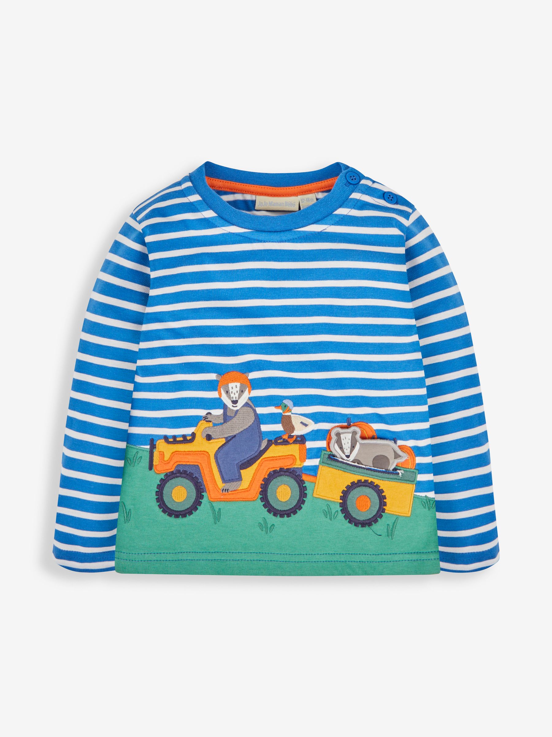 Badger Appliqué Top in Blue - Image 1 of 4