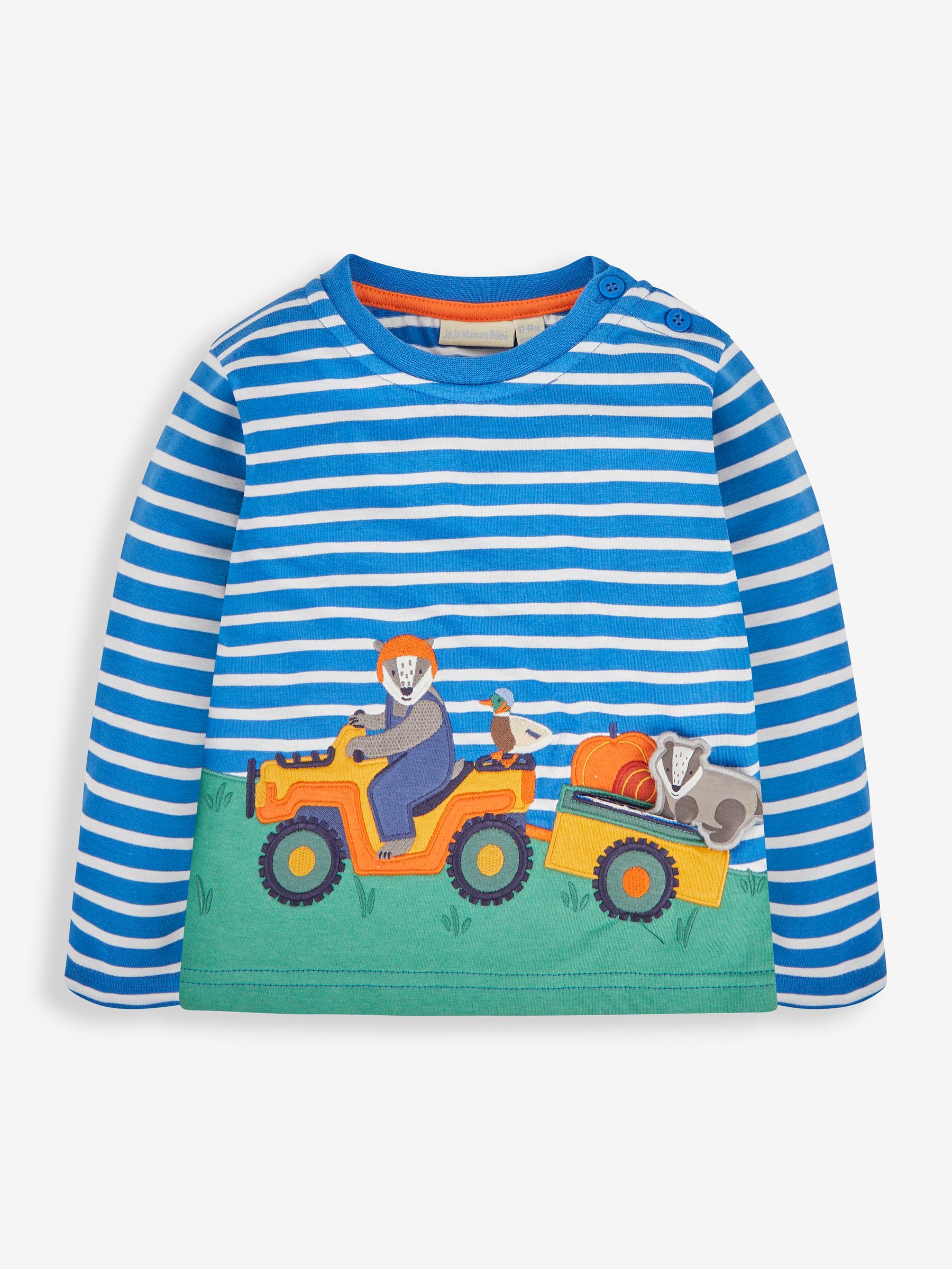 Badger Appliqué Top in Blue - Image 2 of 4