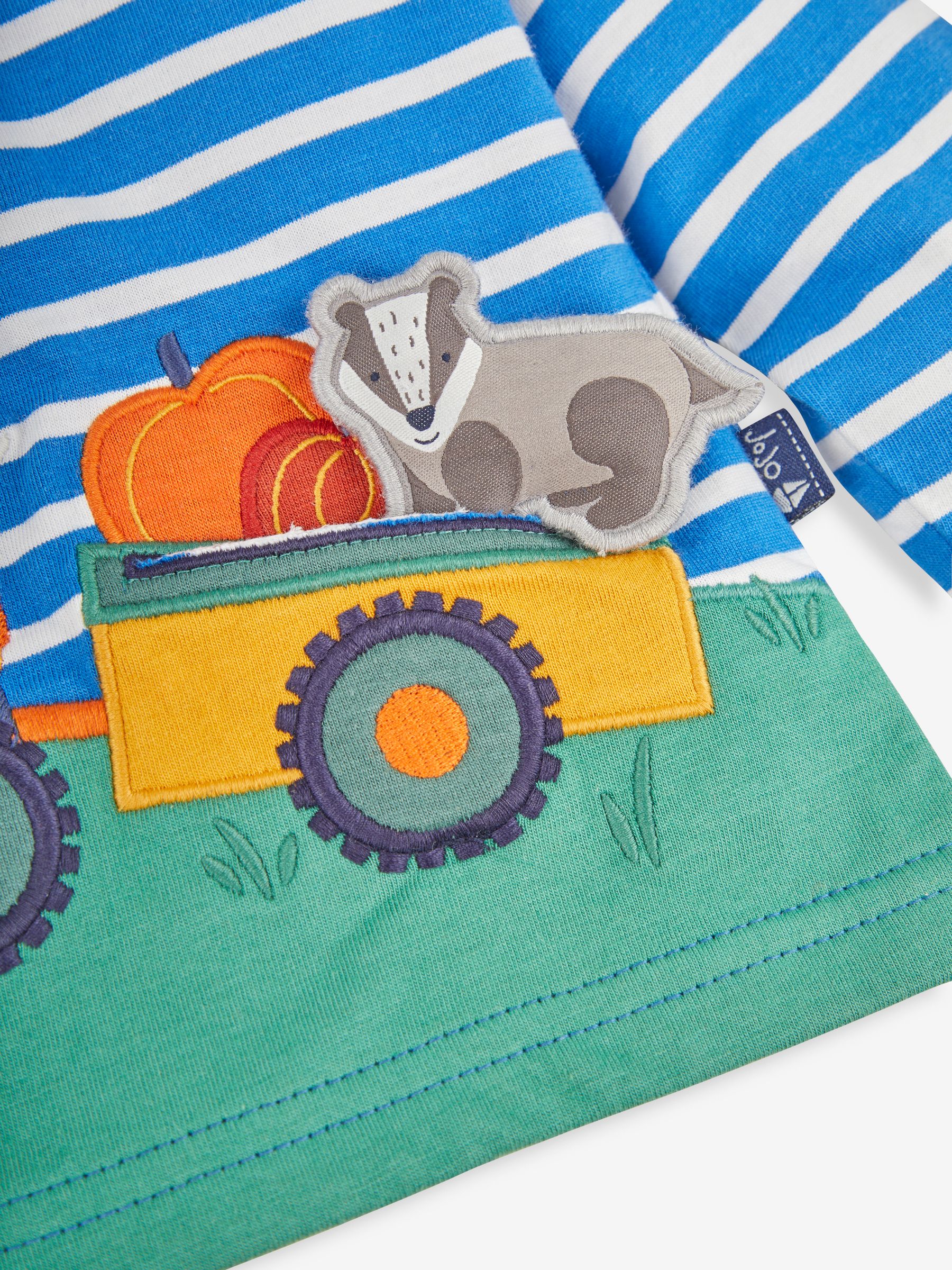 Badger Appliqué Top in Blue - Image 4 of 4