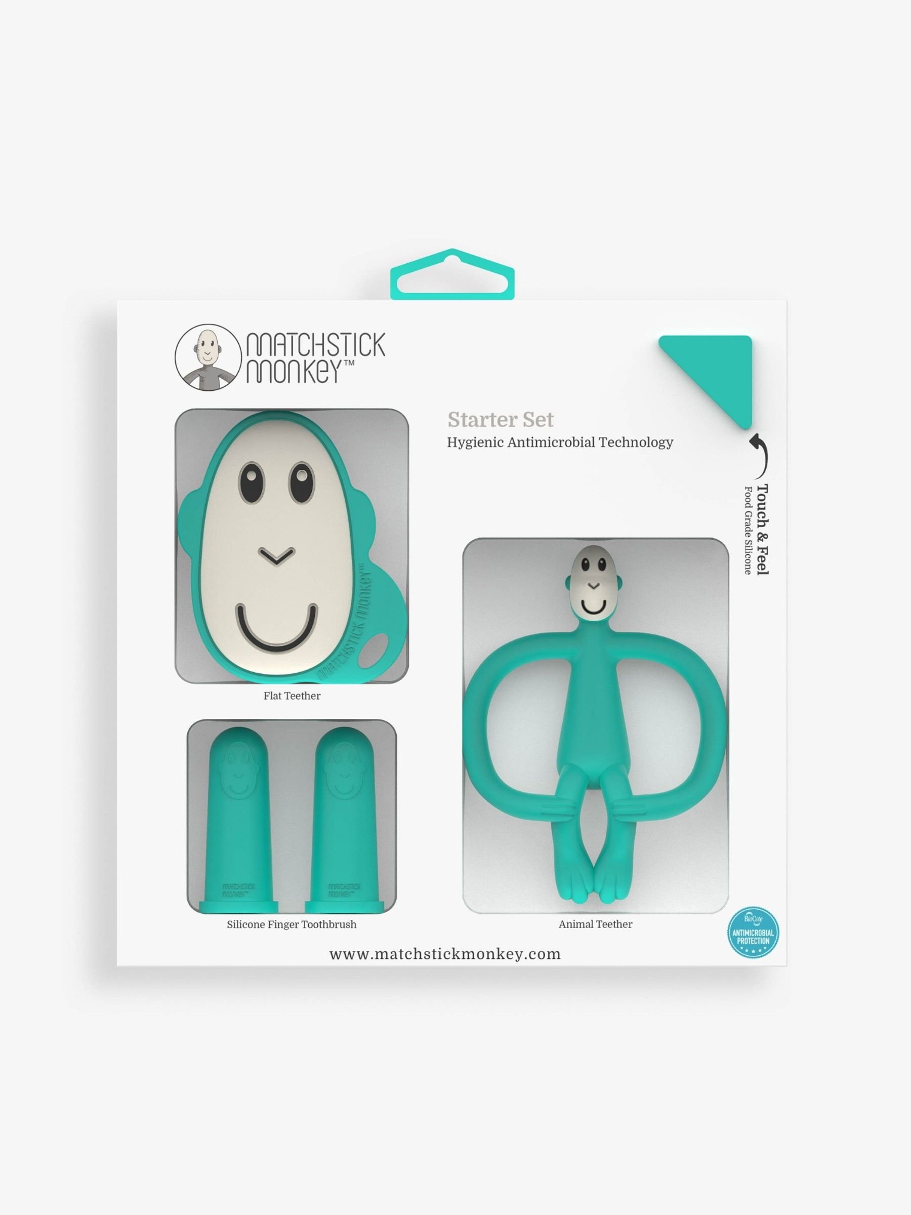 Matchstick Monkey Green Monkey Teether Starter Set - Image 2 of 6