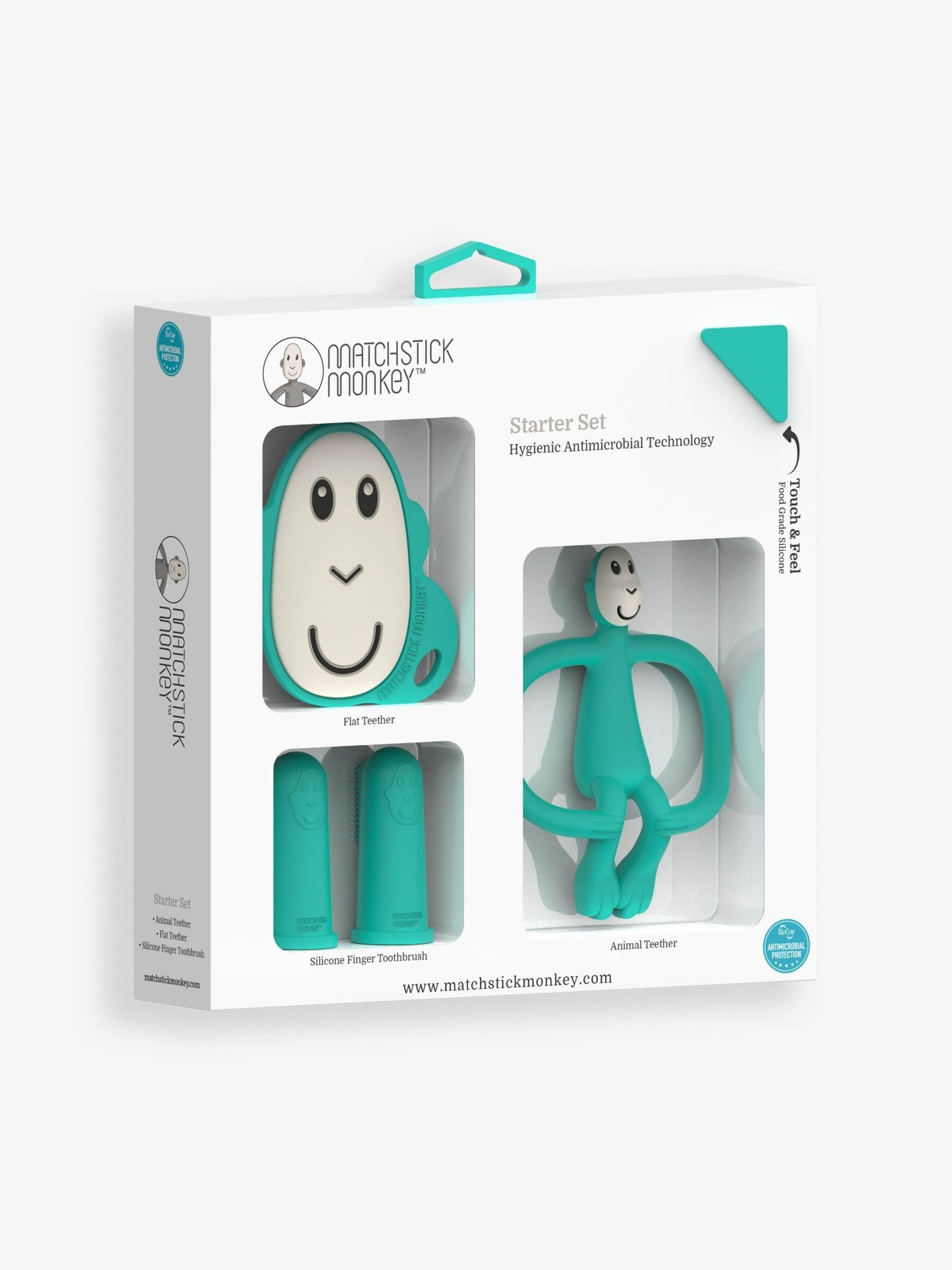 Matchstick Monkey Green Monkey Teether Starter Set - Image 3 of 6