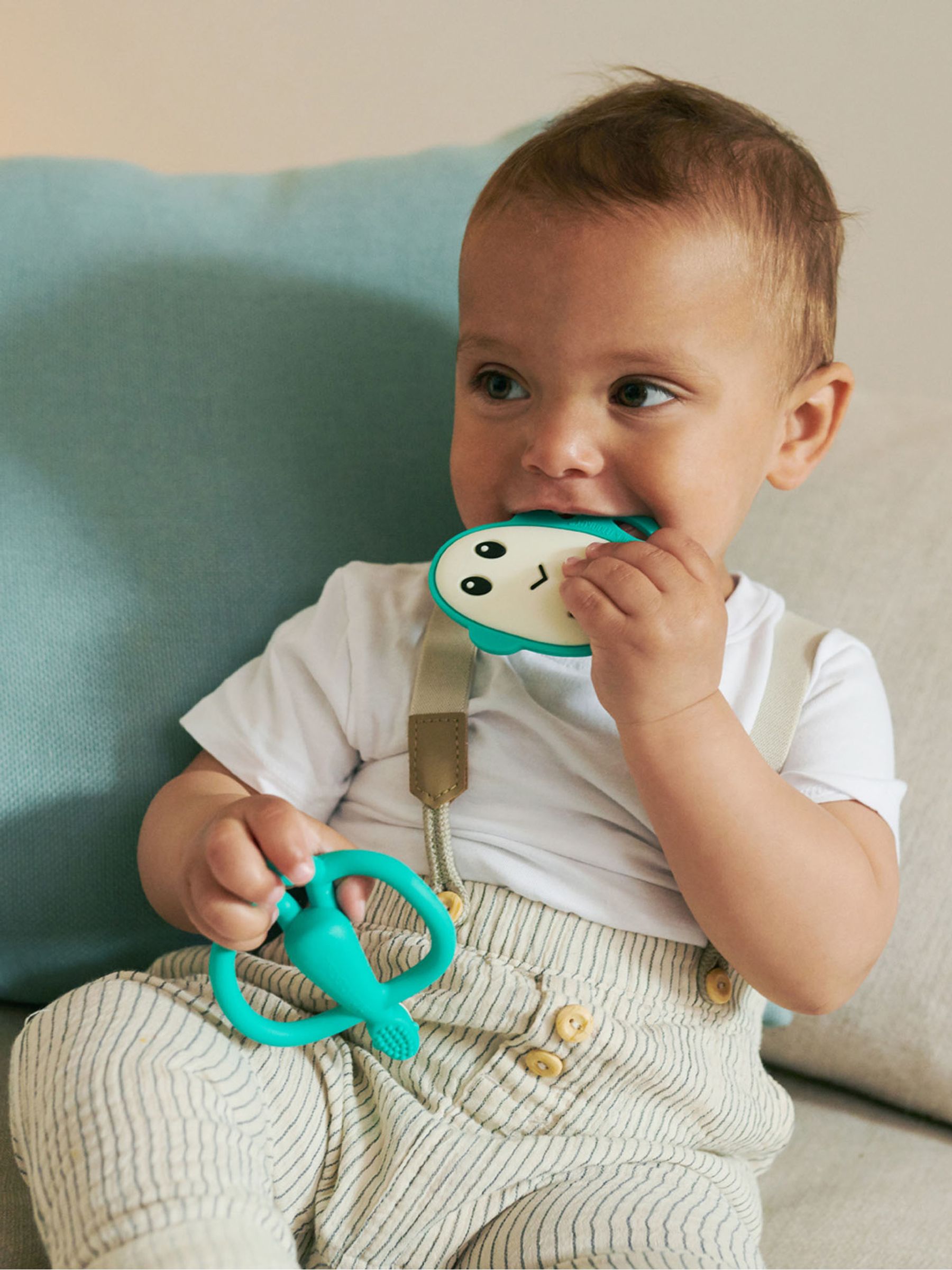 Matchstick Monkey Green Monkey Teether Starter Set - Image 5 of 6