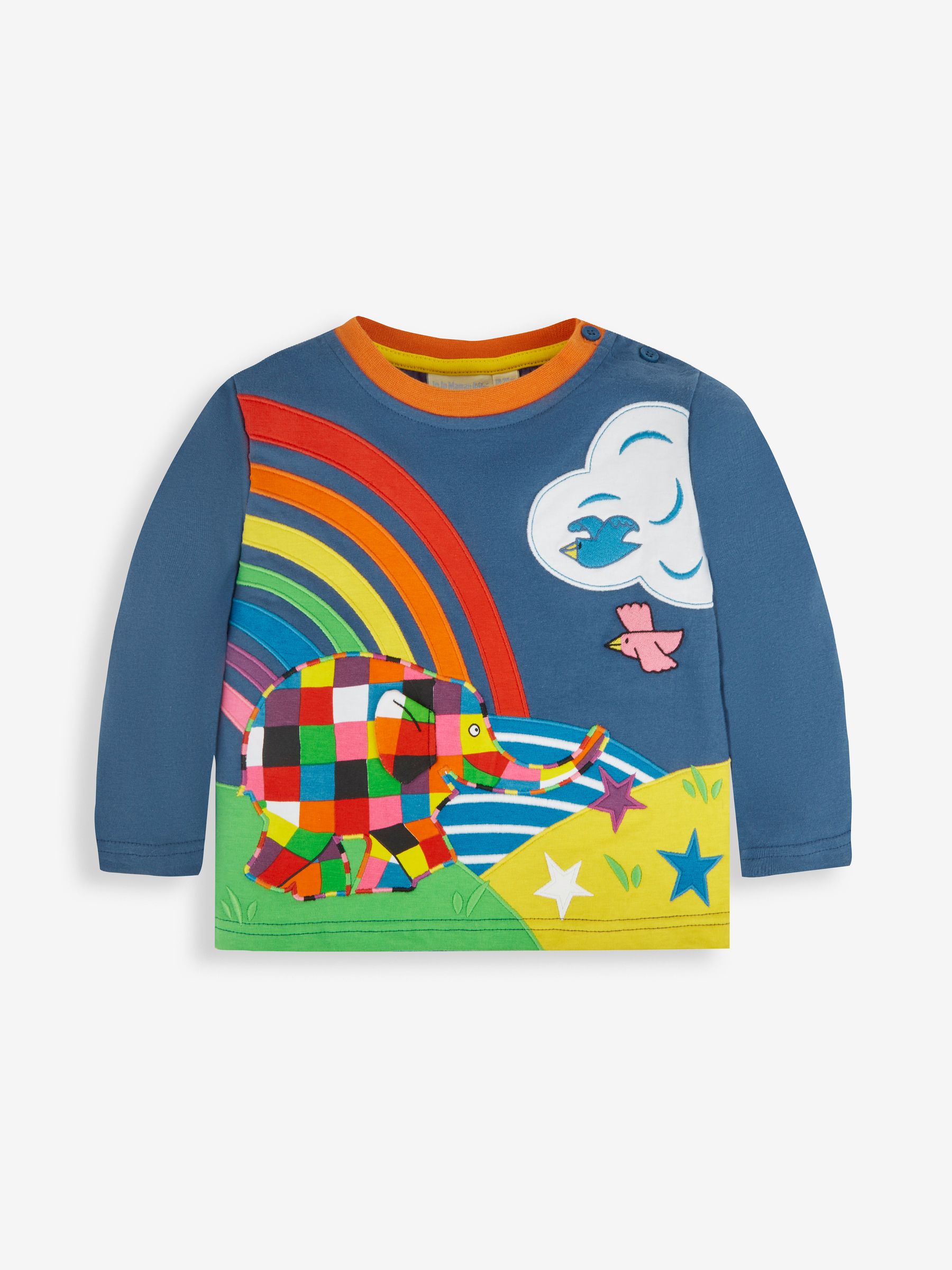 Indigo Kids' Elmer Scene Appliqué Top - Image 1 of 3