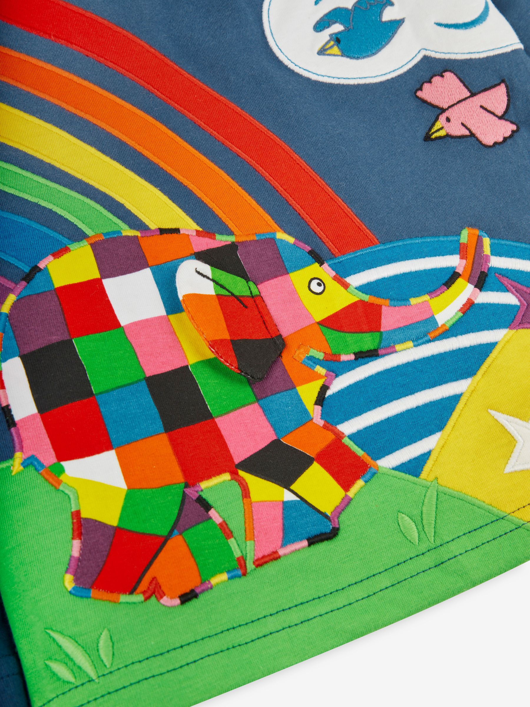 Indigo Kids' Elmer Scene Appliqué Top - Image 3 of 3