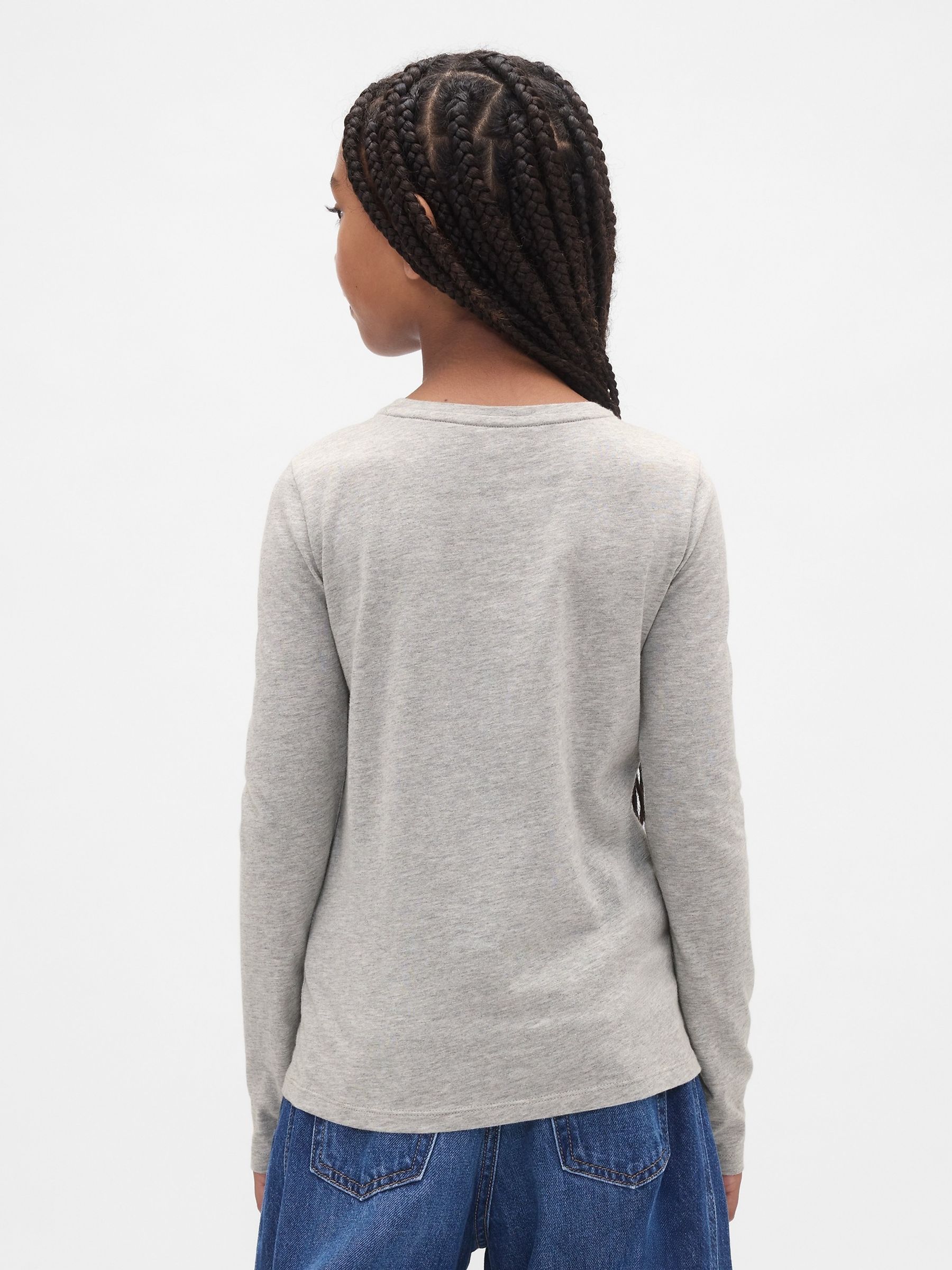 Grey Logo Short Sleeve T-Shirt - Image 2 of 4 Grey Logo Short Sleeve T-Shirt - Image 2 of 4