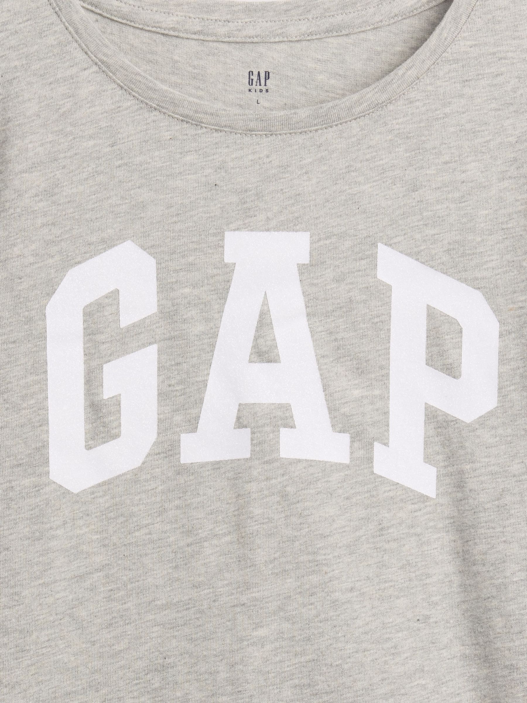 Grey Logo Short Sleeve T-Shirt - Image 4 of 4